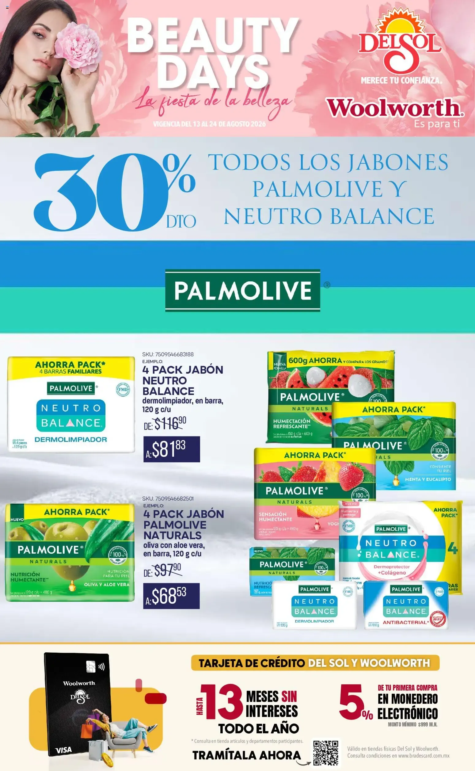 Catálogo de Del Sol y Woolworth Beauty Days - La fiesta de la belleza 13 de agosto al 24 de agosto 2026 - Pagina 4
