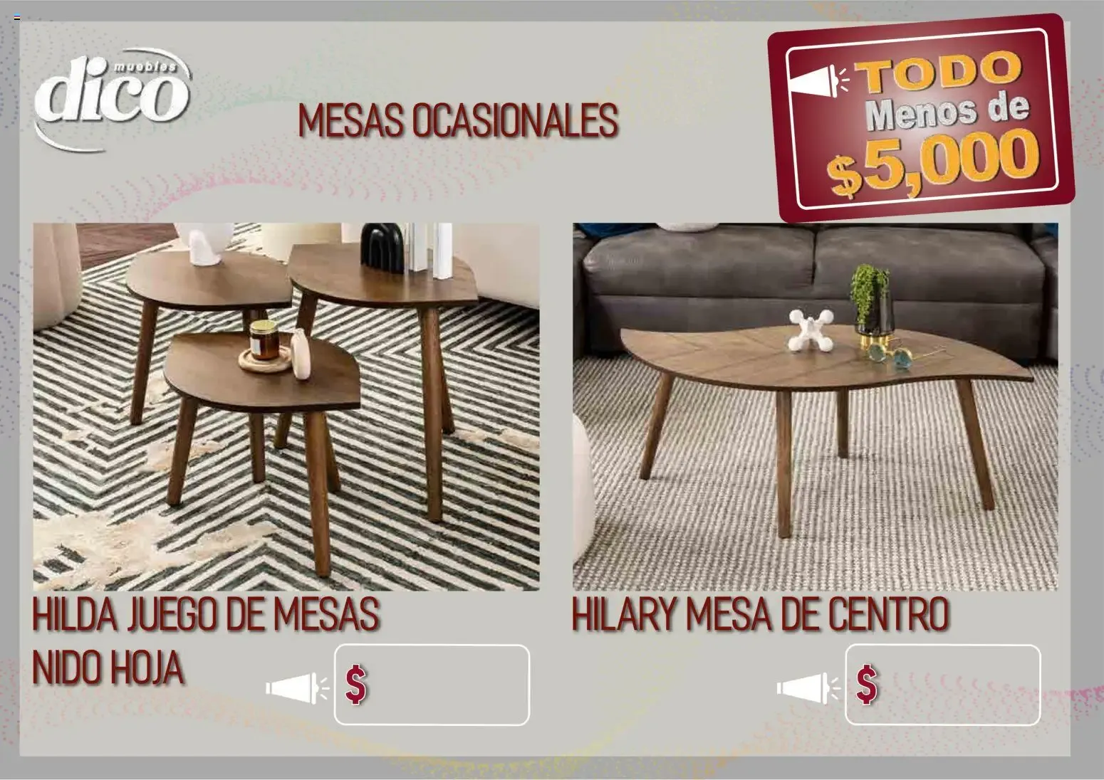 Catálogo de Muebles Dico - Todo Menos de $5,000 9 de abril al 31 de diciembre 2026 - Pagina 46
