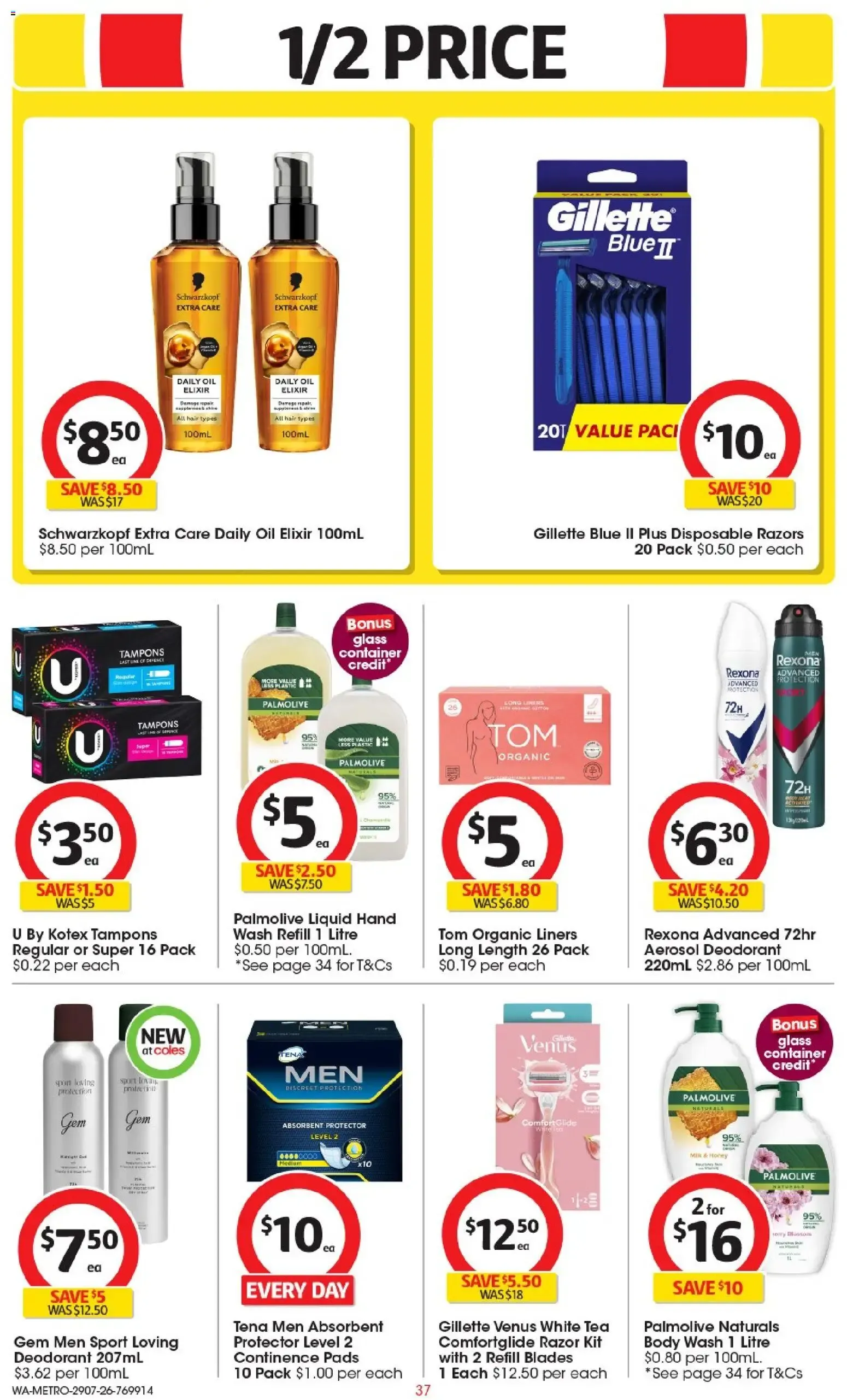 Coles - Catalogue valid from 29 July to 4 August 2026 - page 37