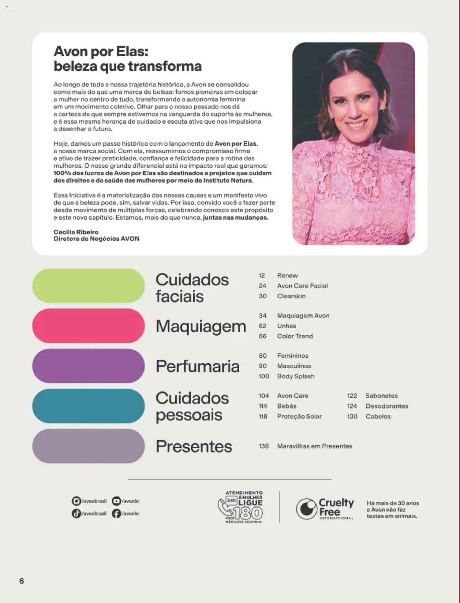 Encarte de Revista Avon folheto - Campanha 14 de 01/09/2026 | Promoção Online 1 de setembro até 20 de setembro 2026 - Pagina 6