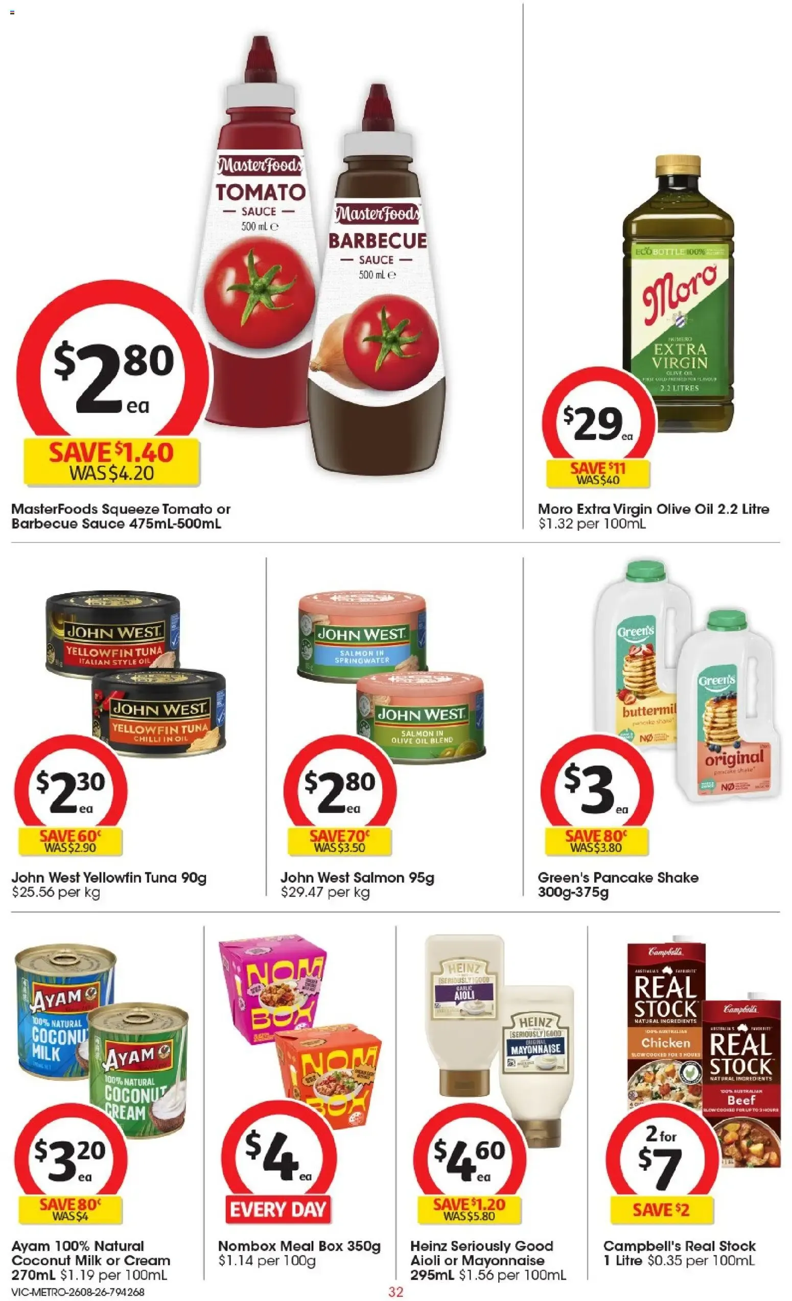Coles Catalogue Contents - Catalogue valid from 26 August to 1 September 2026 - page 33