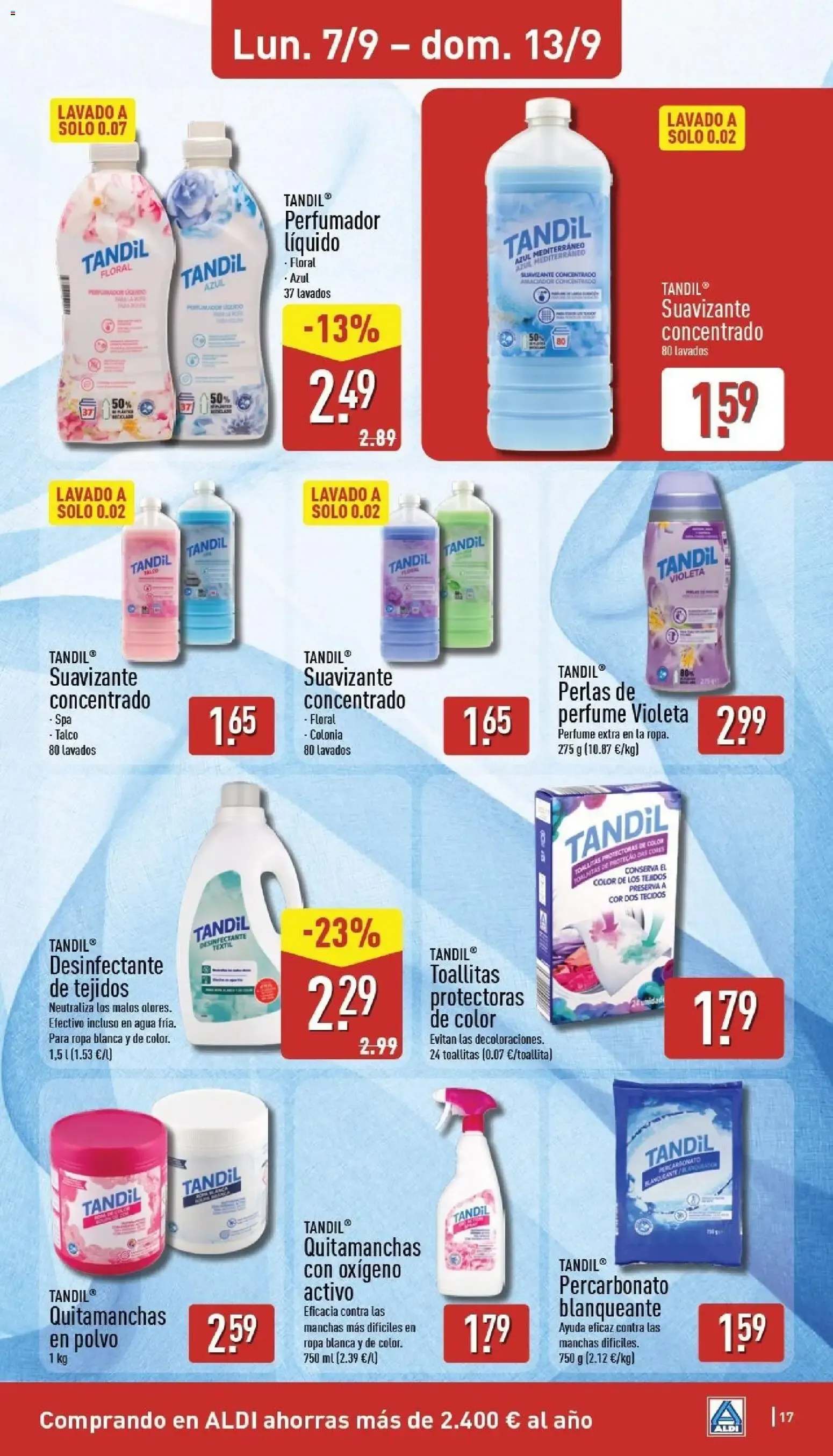 Catálogo de Aldi folleto Canarias del 07/09/2026 | Catálogo 7 de septiembre al 13 de septiembre 2026 - Página 17