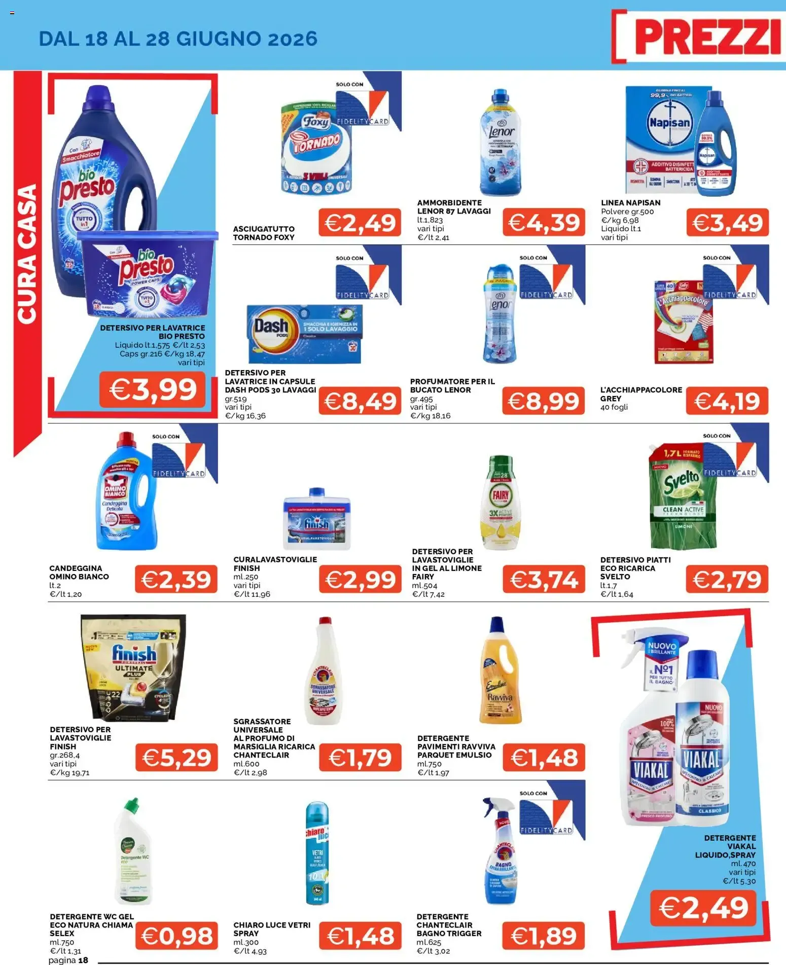 Mercatò volantino dal 18/06/2026 - online Offerte da 18 giugno a 28 giugno di 2026 - Pagina del volantino 18