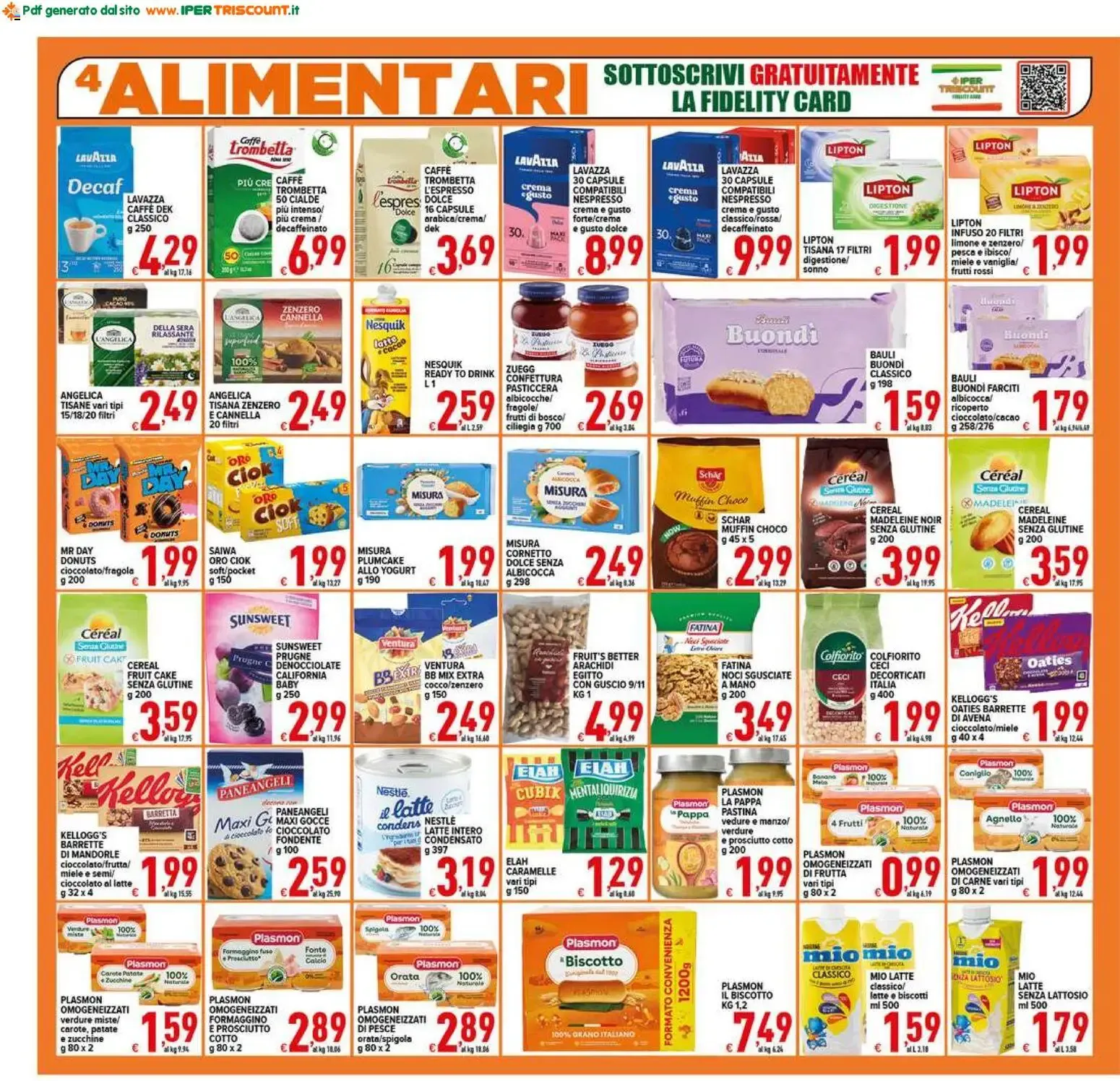 Ipertriscount volantino dal 14/10/2026 - online Offerte da 14 ottobre a 22 ottobre di 2026 - Pagina del volantino 4
