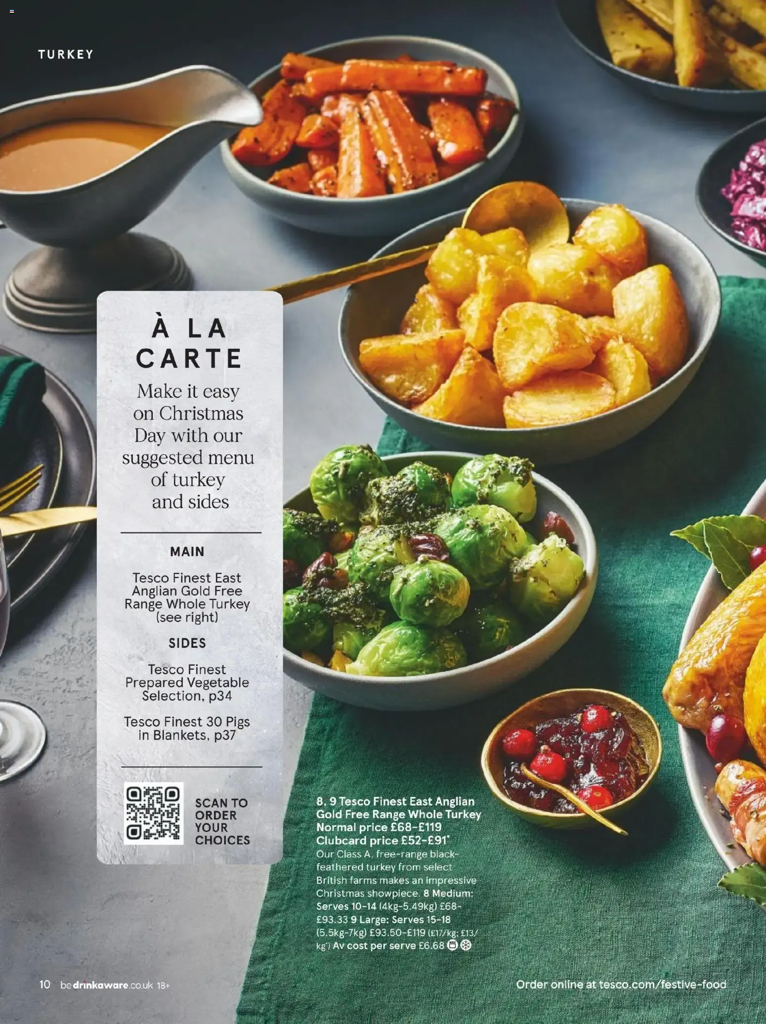 TESCO finest Festive Food to Order from 4 November to 31 December 2026 - Catalogue Page 10