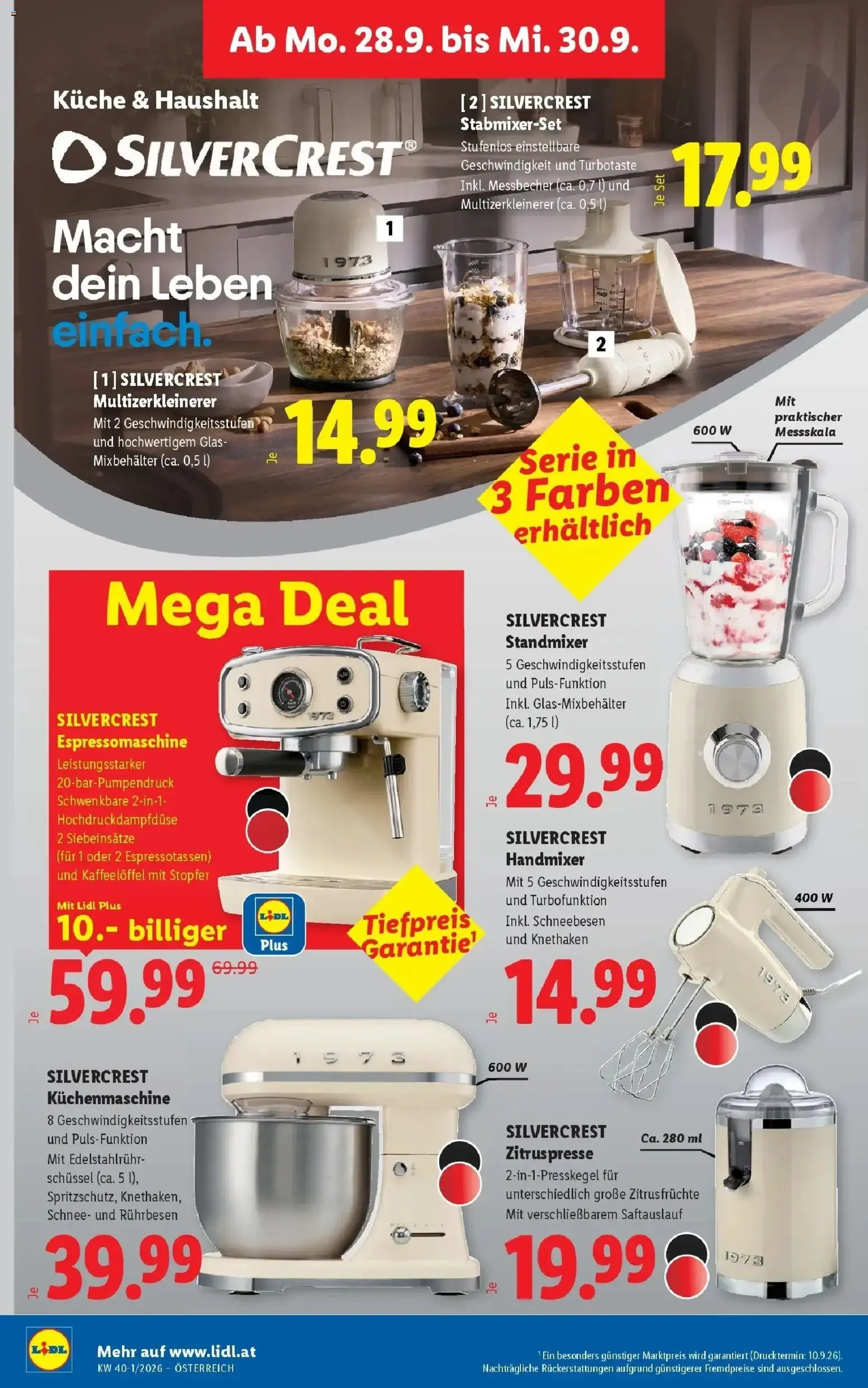 Lidl Flugblatt - Wien ab 24.09.2026 - Angebote ab donnerstag von 24. September bis 26. September 2026 - Flugblätt seite 37