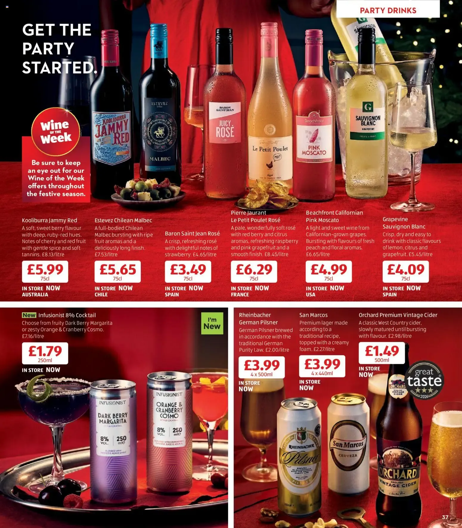 Aldi: All You Want For Christmas from 6 October to 31 December 2026 - Catalogue Page 37