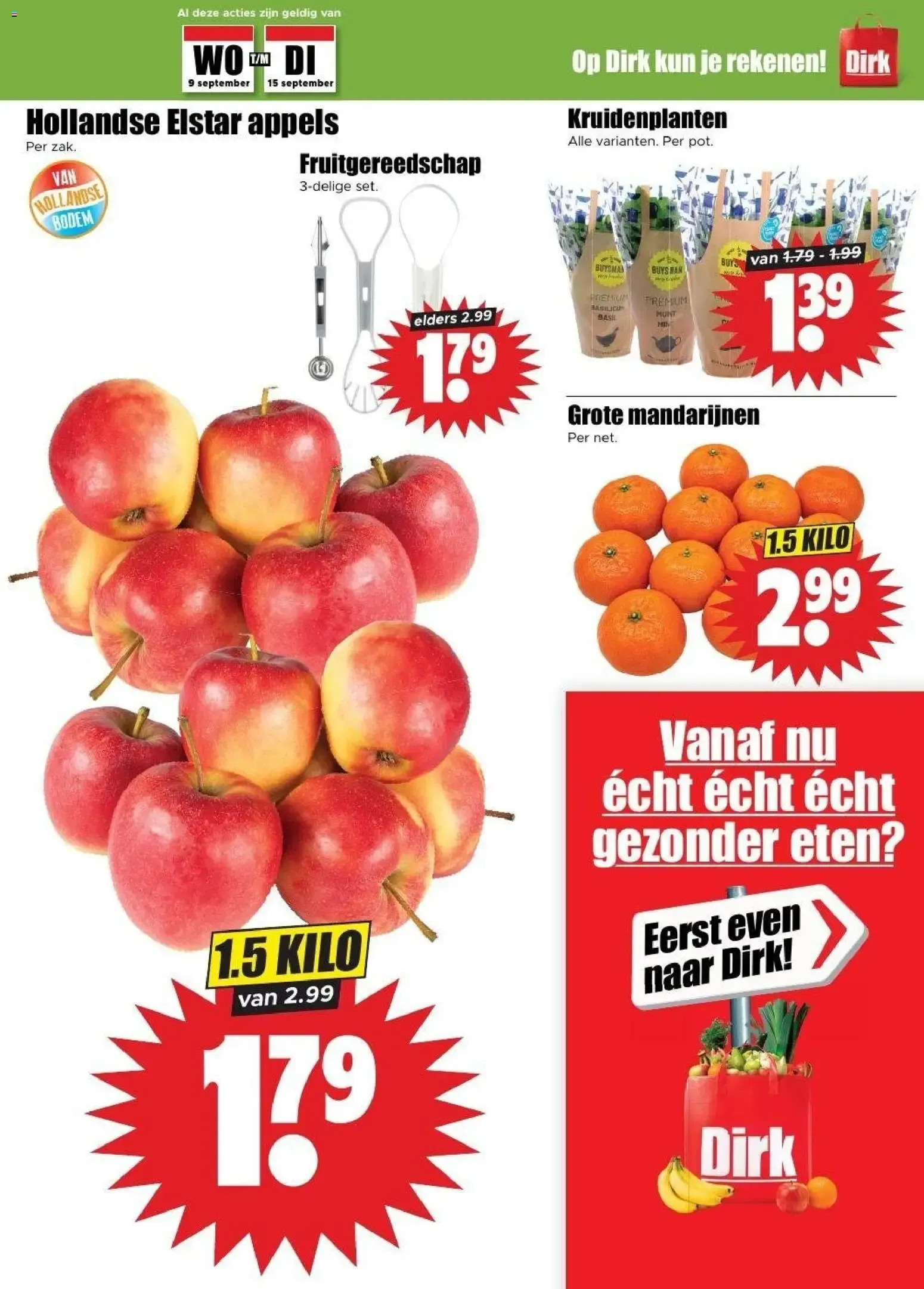 Dirk folder vanaf 09-09-2026 | van de broek NIEUWE van 9 september tot 13 september 2026 - Folder pagina 3