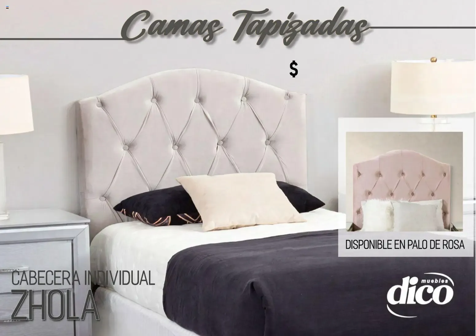 Catálogo de Muebles Dico catálogo Camas tapizadas (01/04/2026 - 31/10/2026) - catálogo en línea 1 de abril al 31 de octubre 2026 - Pagina 33