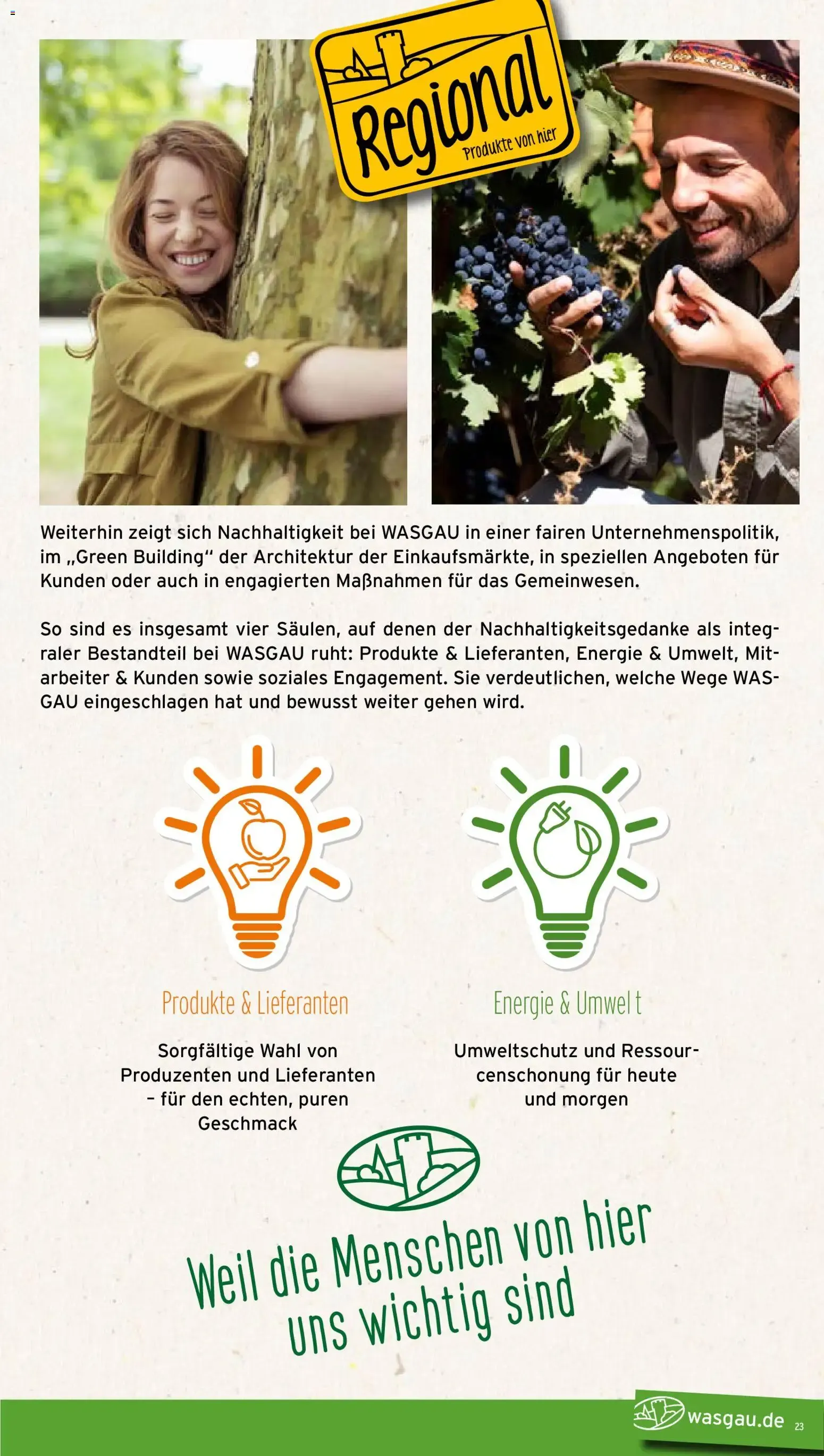 Wasgau Prospekt (ab 06.07.2026) zum Blättern von 6. Juli bis 11. Juli 2026 - Prospekt seite 23