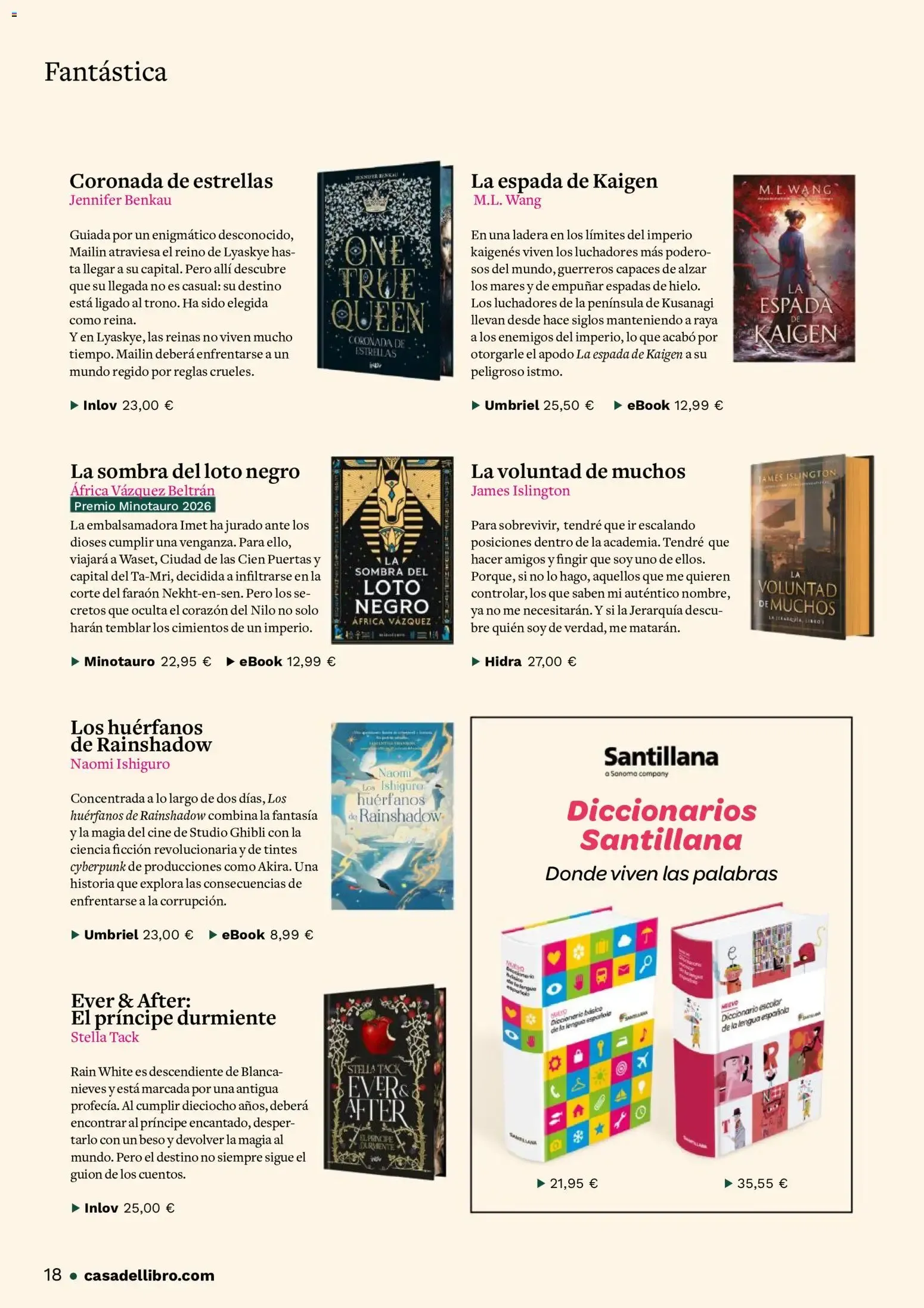 Catálogo de Casa del Libro - Rebelde el que lee 1 de julio al 31 de julio 2026 - Página 18