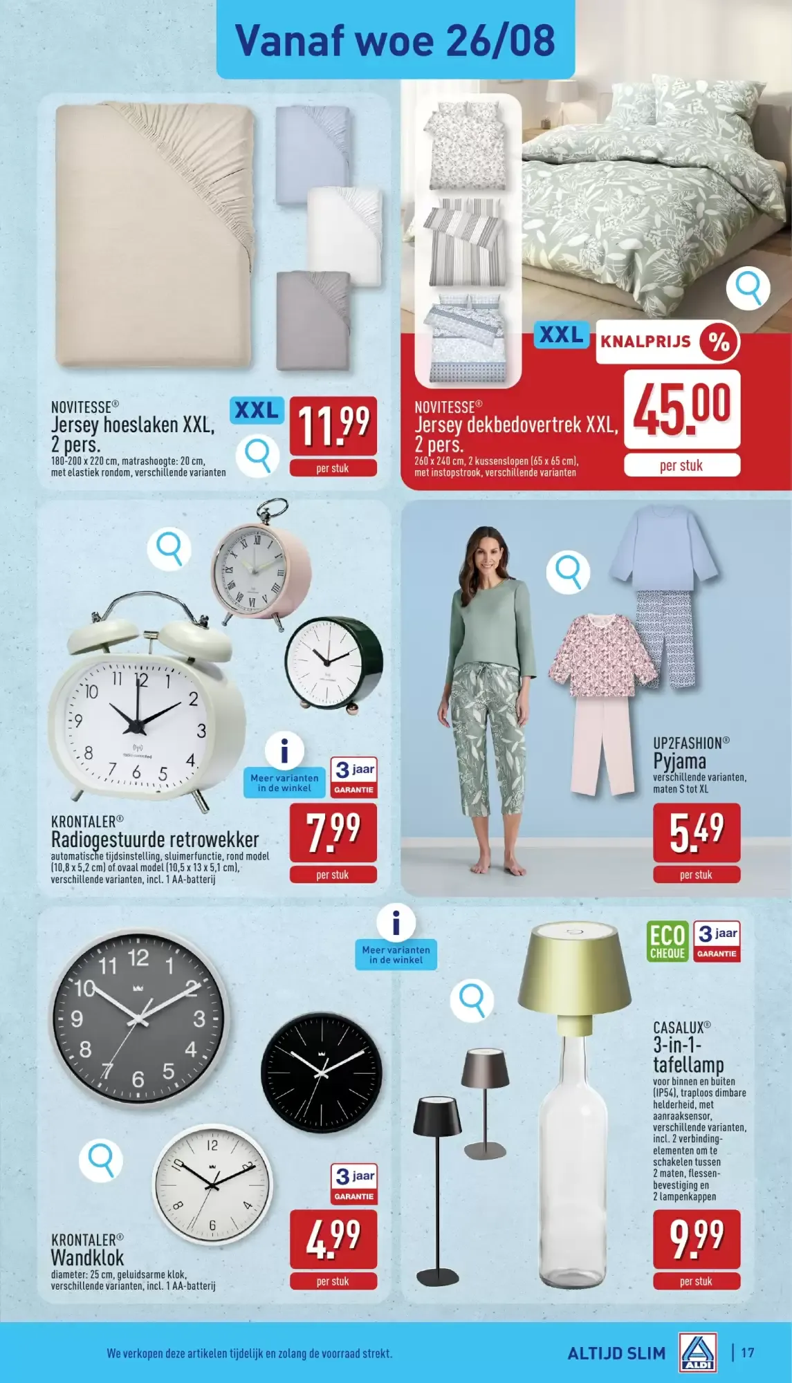 ALDI Folder van ma 24/08 t.e.m. zat 29/08 van 24 augustus tot 29 augustus 2026 - folder pagina 17