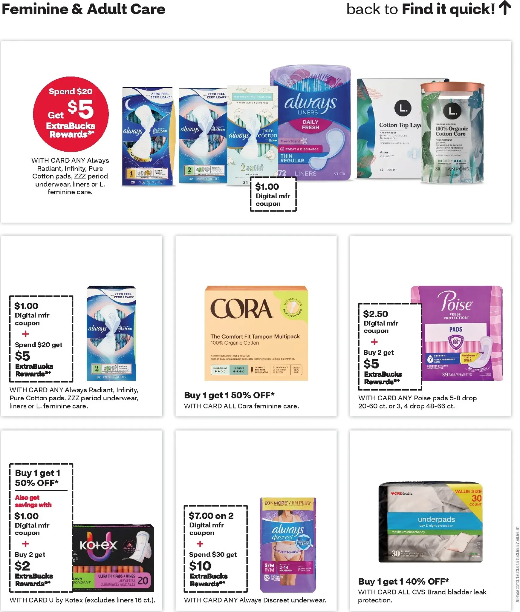 Weekly ad Current CVS Pharmacy - Weekly Ad leaflet valid from Sunday 07/19/2026 to Saturday 07/25/2026 from July 19 to July 25 2026 - Page 6