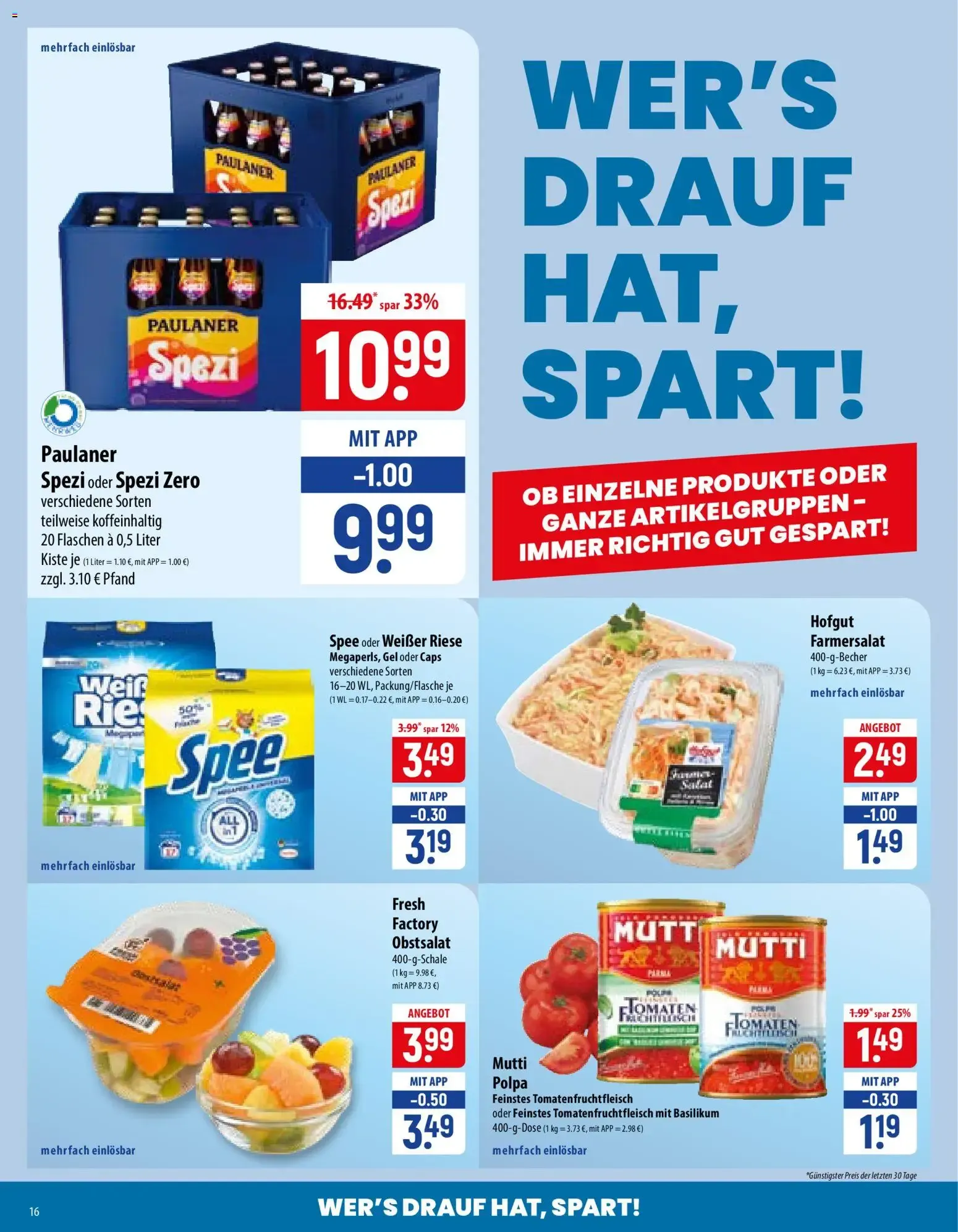 Famila Prospekt (ab 05.10.2026) zum Blättern von 5. Oktober bis 10. Oktober 2026 - Prospekt seite 16
