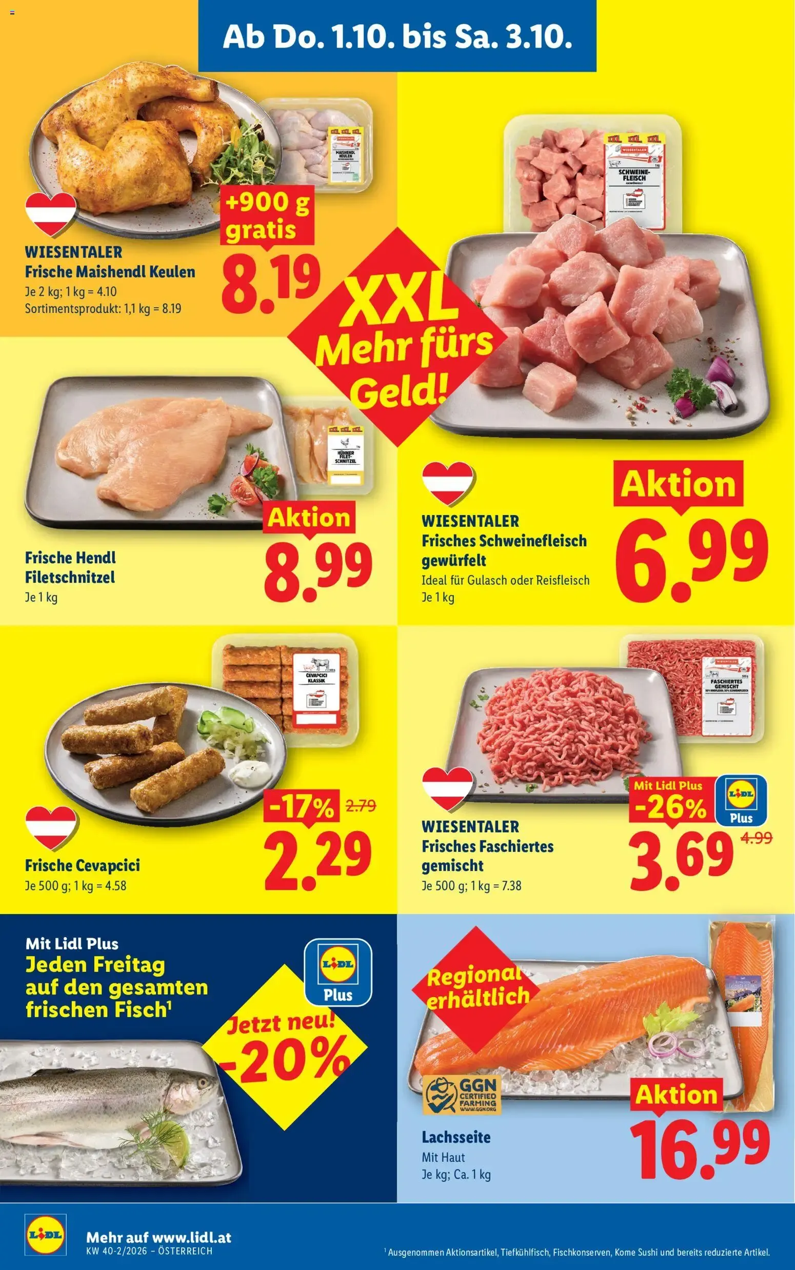 Lidl - Flugblatt ab 01.10.2026 - Angebote ab donnerstag von 1. Oktober bis 3. Oktober 2026 - Flugblätt seite  6