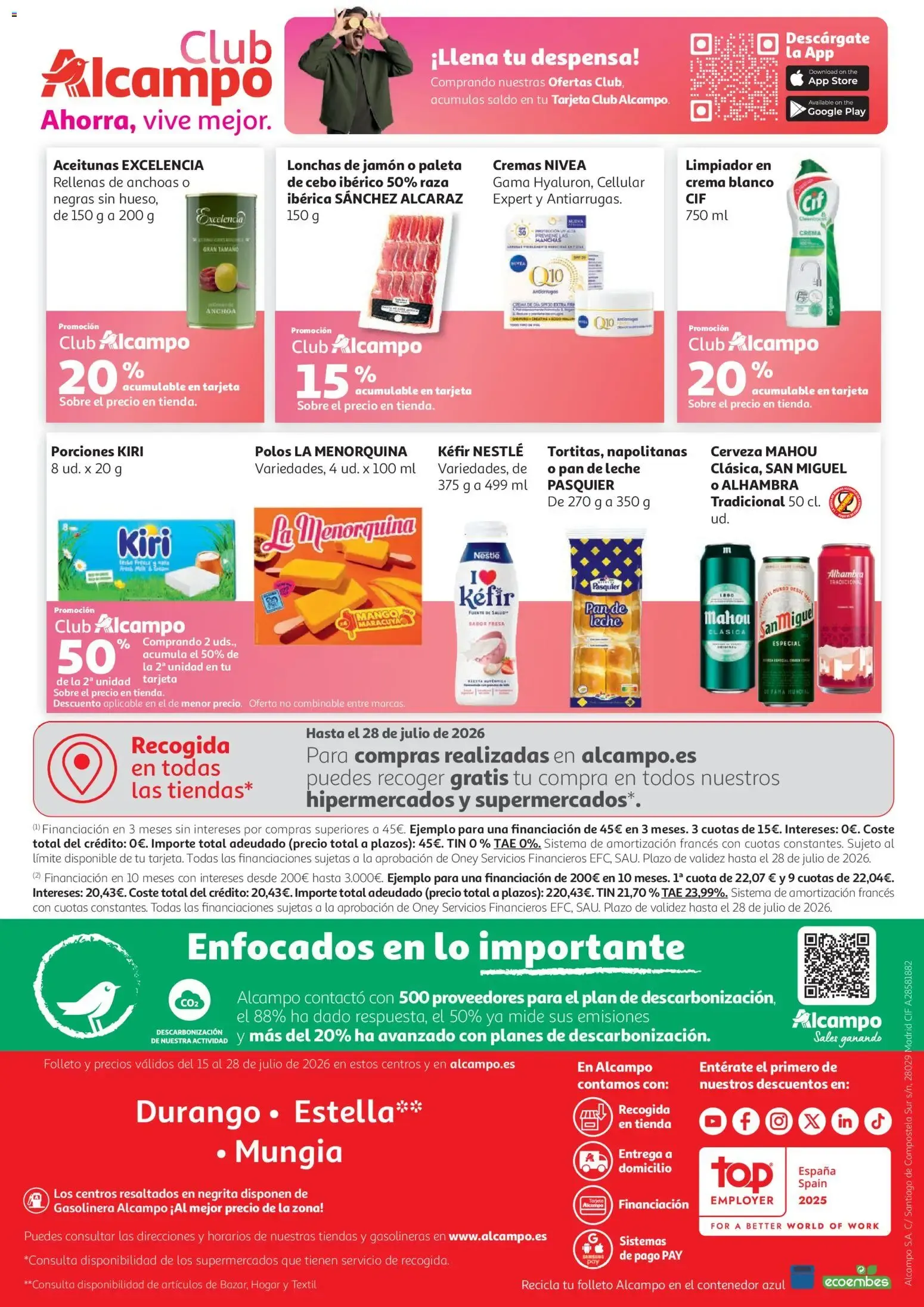 Catálogo de Oferta 3x2 en conservas Isabel en Alcampo 15 de julio al 28 de julio 2026 - Página 12