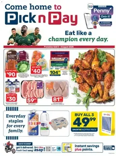 Pick n Pay Specials 03/08/2026 + Liquor catalogue this week from 3 August to 9 August 2026 - Catalogue Page 1