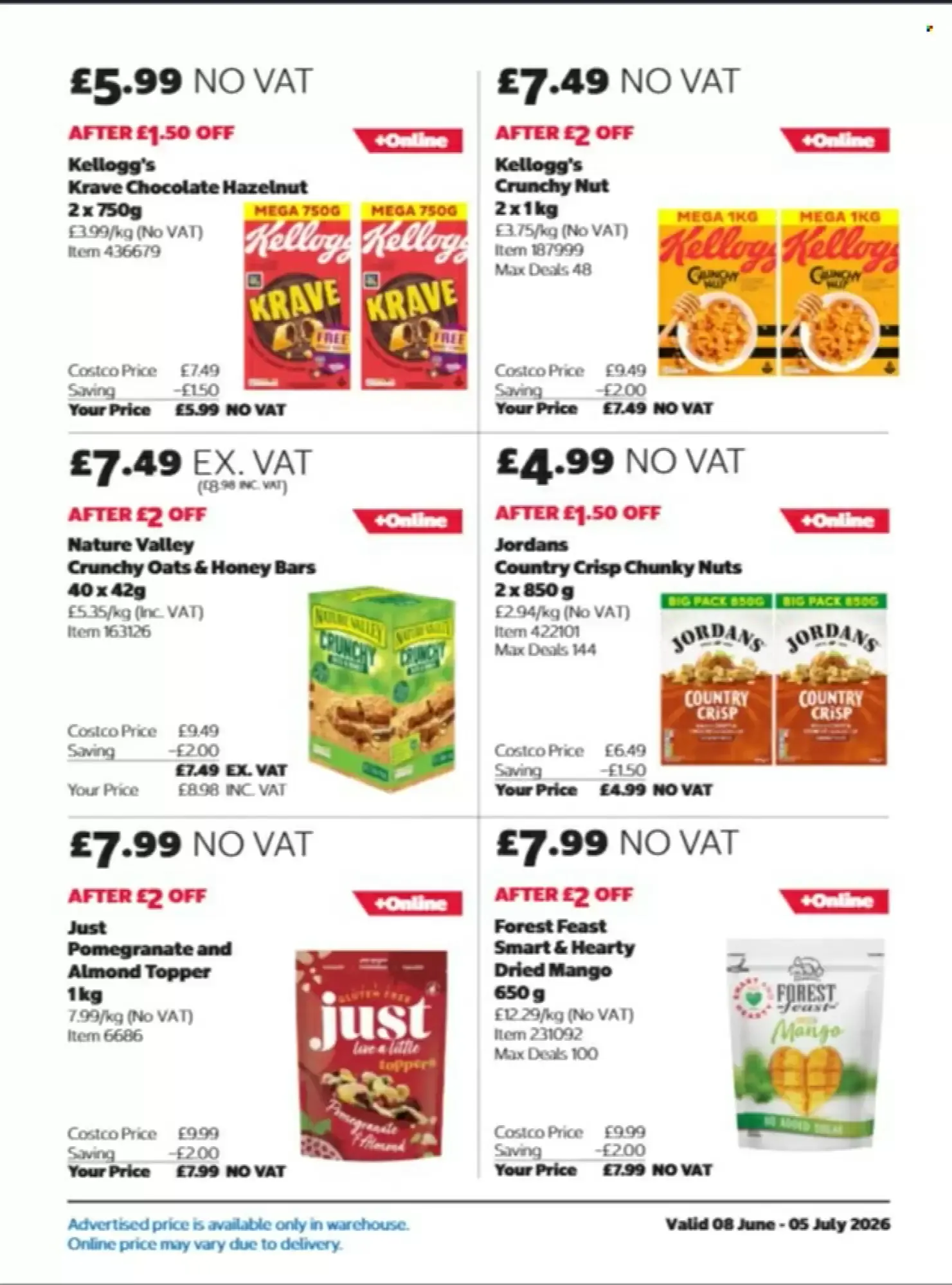 Costco leaflet from 8 June to 5 July 2026 - Catalogue Page 19