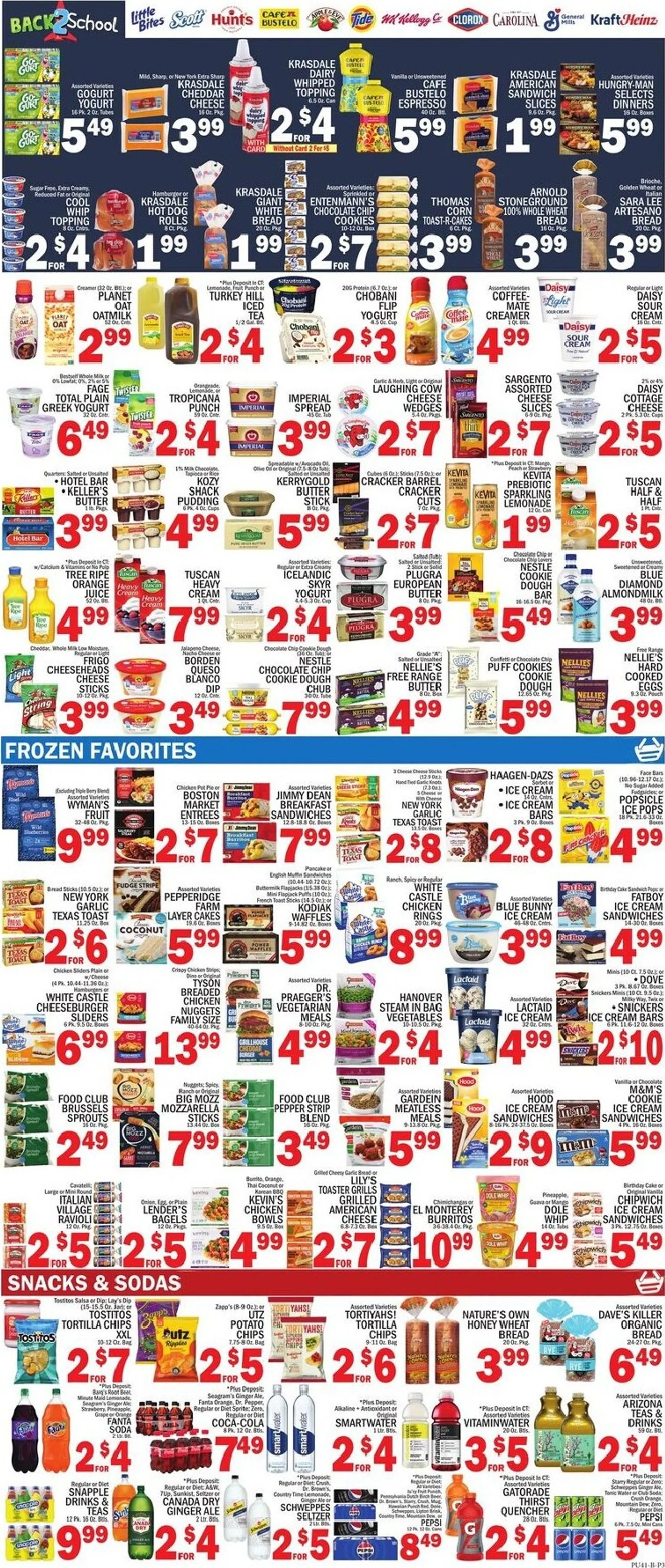 Weekly ad Current CTown leaflet valid from Friday 08/28/2026 to Thursday 09/03/2026 from August 28 to September 3 2026 - Page 3