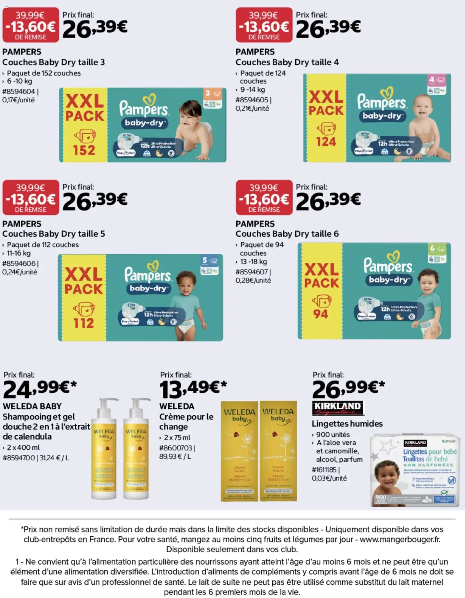 Costco catalogue tout pour votre bébé à partir du 19/08/2026 - promo en ligne du 19 août au 23 août 2026 - Catalogue page 4