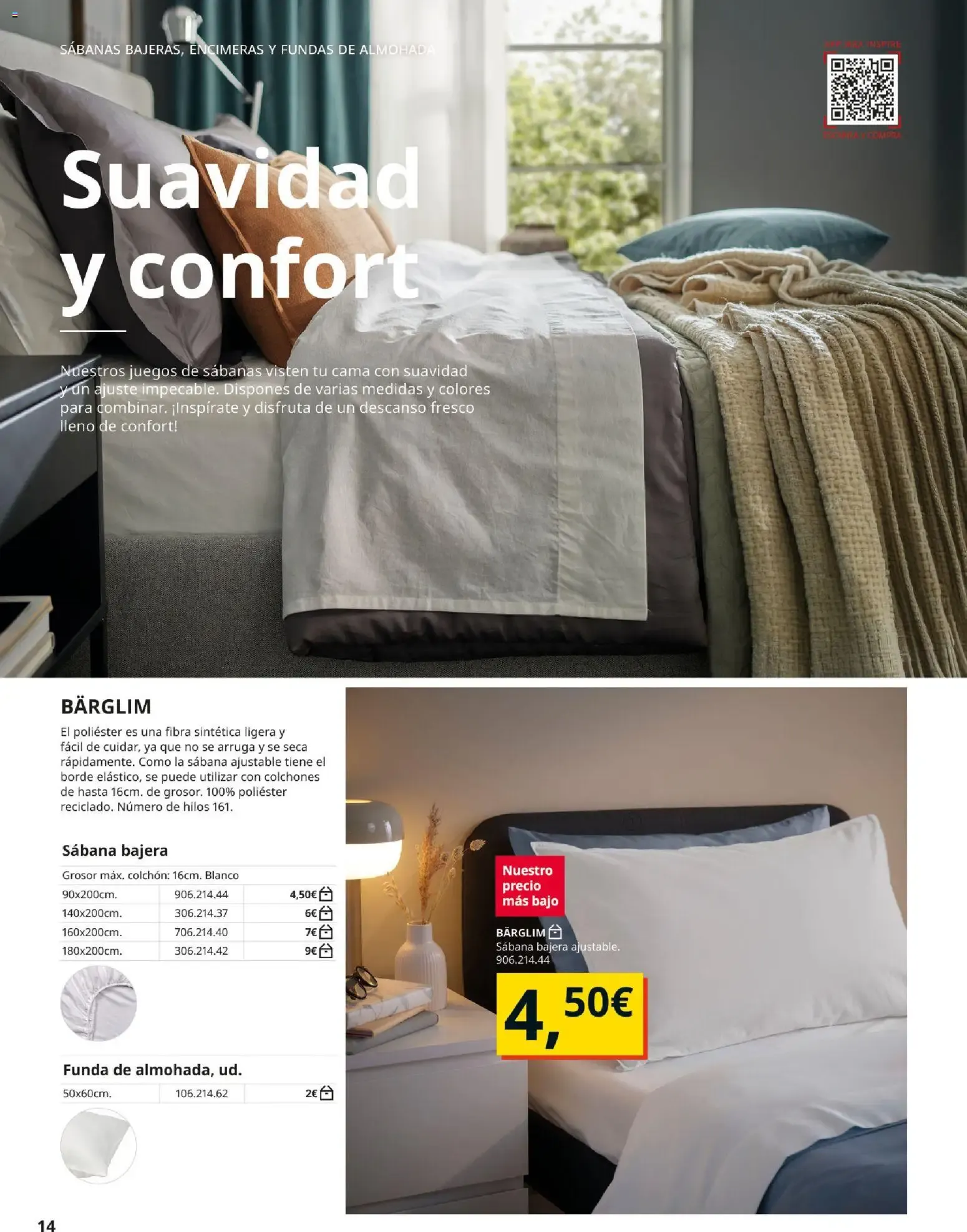 Catálogo de IKEA - Guía de Compra Ropa de cama 1 de septiembre al 31 de enero 2027 - Página 14