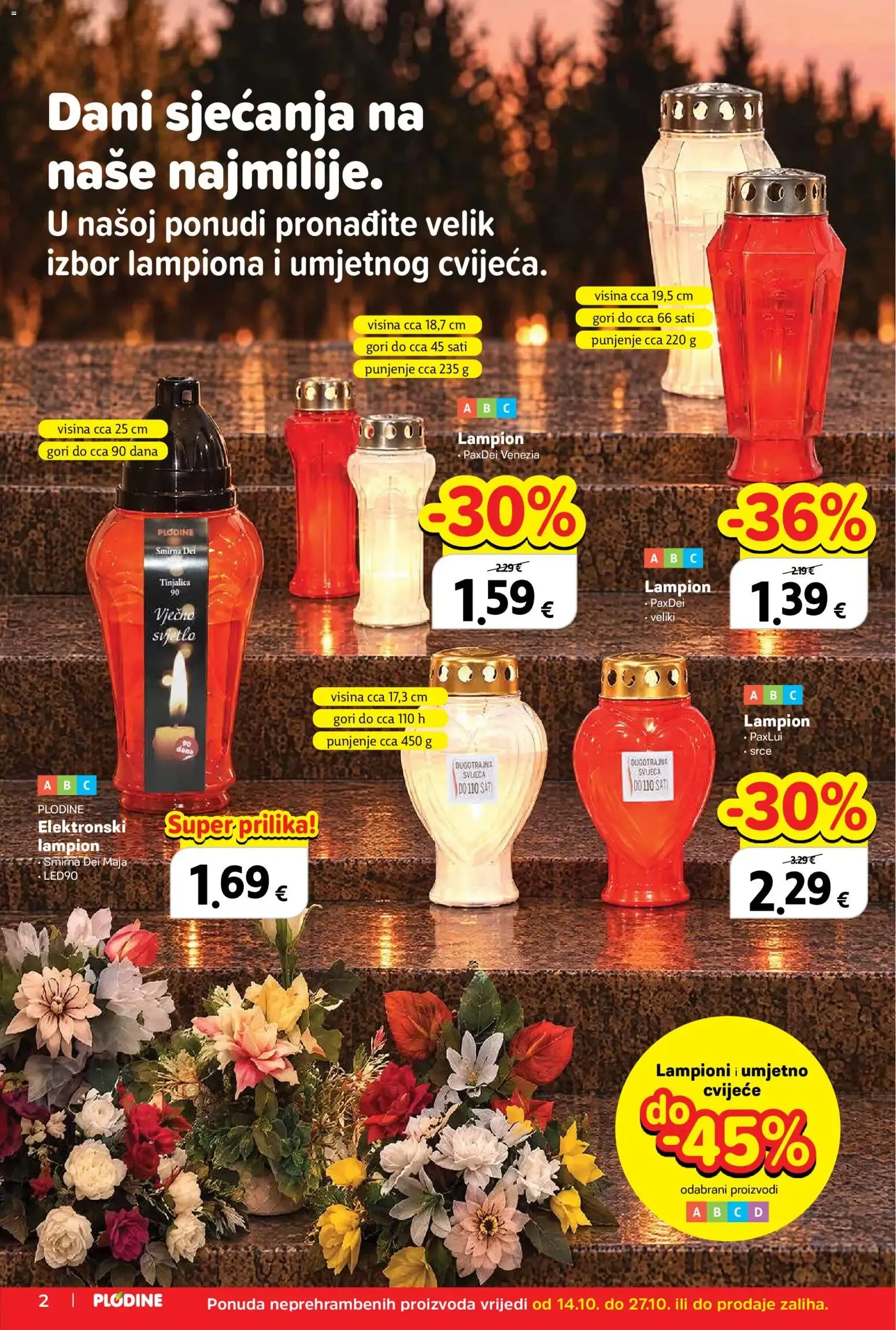 Katalog Plodine Katalog novi od 14.10.2026 na listanje > letak digitalni od 14. listopada do 20. listopada 2026. - Pregled Stranica 2