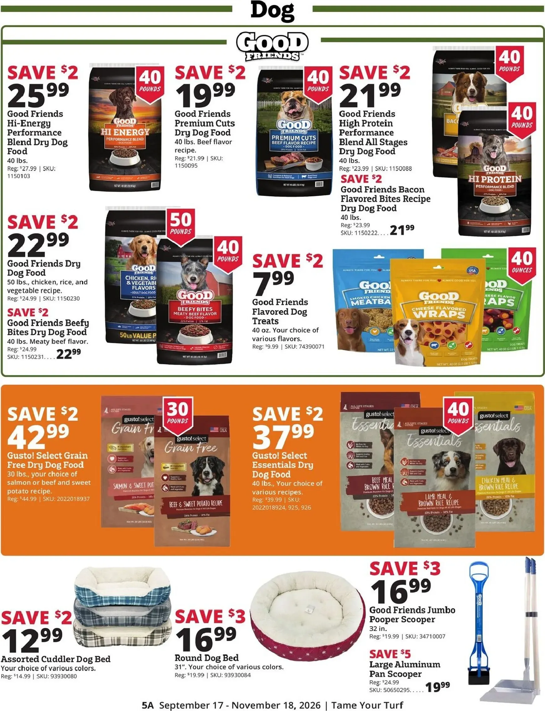 Weekly ad Rural King | Tame Your Turf from September 17 to November 18 2026 - Page 5