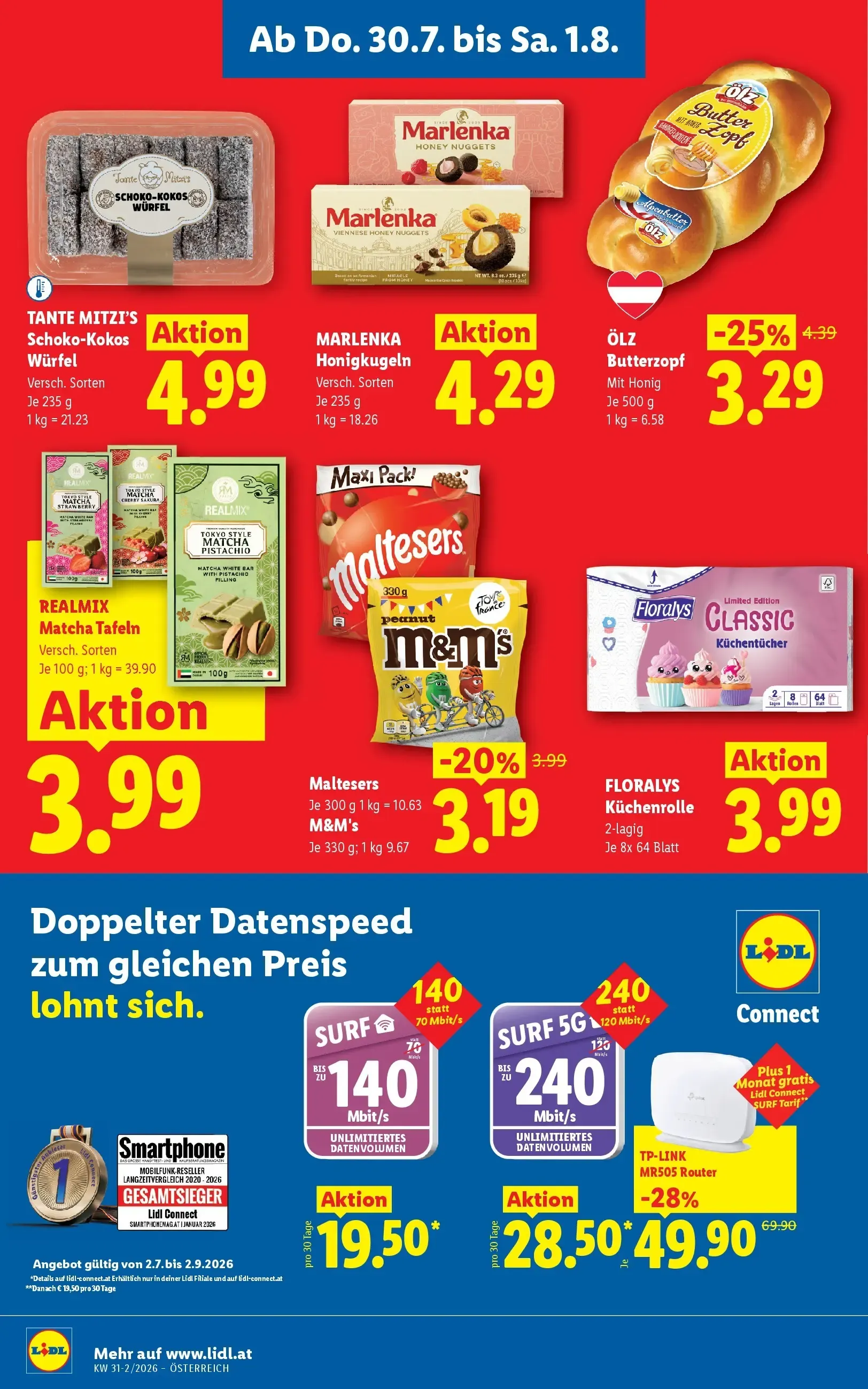 Lidl Aktion von 30. Juli bis 1. August 2026 - Flugblätt seite  16
