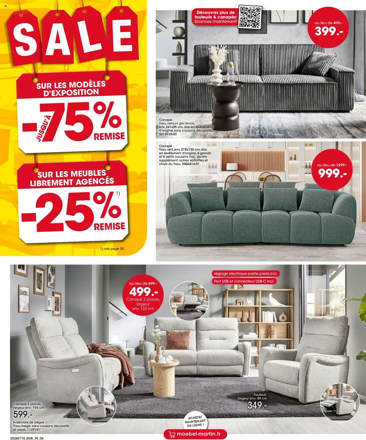 Möbel Martin catalogue sale à partir du 10/07/2026 - promo en ligne du 10 juillet au 31 juillet 2026 - Catalogue page 6