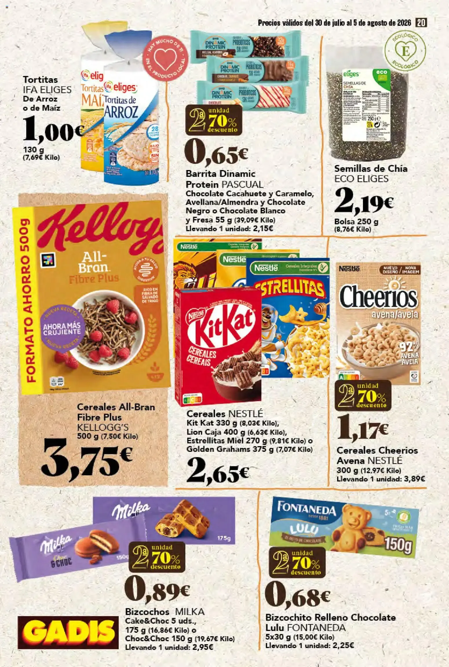 Catálogo de Gadis folleto 30/07/2026 - 05/08/2026 30 de julio al 5 de agosto 2026 - Página 20