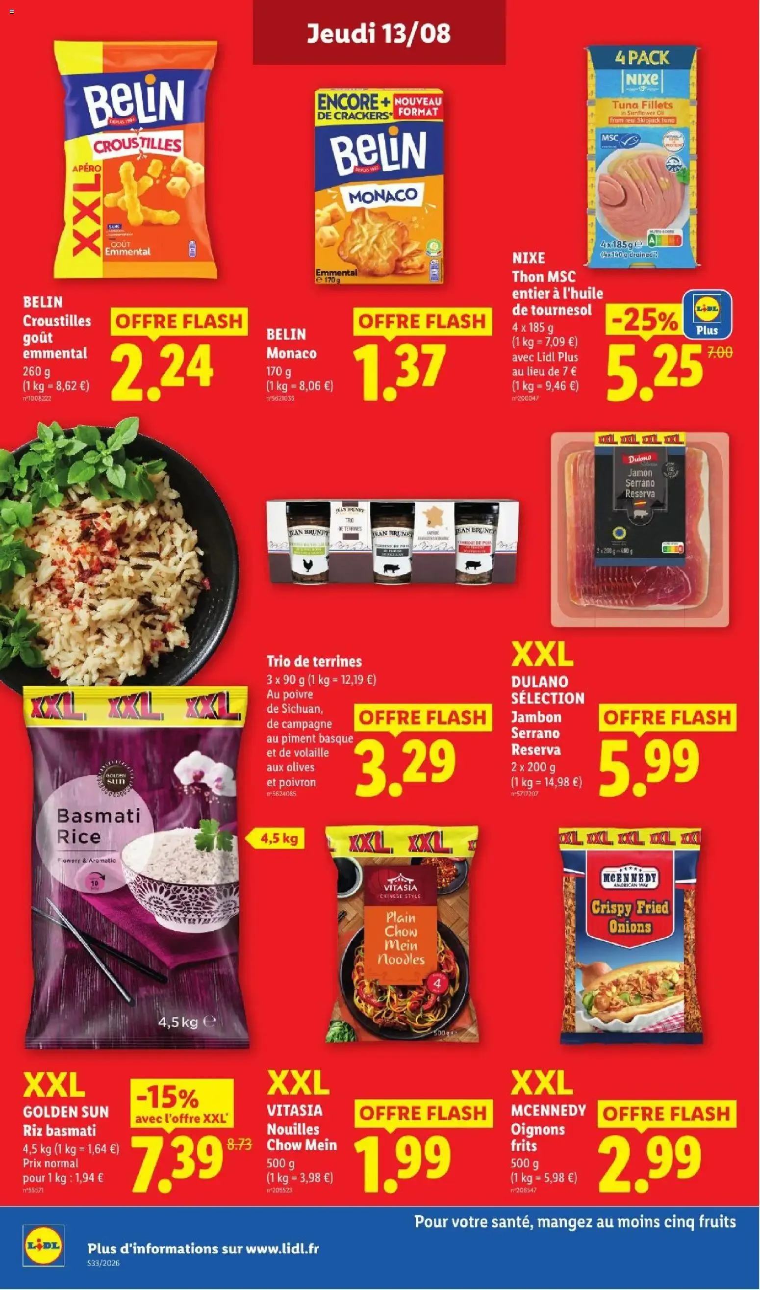 Catalogue LIDL du 13/08/2026 | Promo prospectus en ligne du 13 août au 19 août 2026 - Catalogue page 19