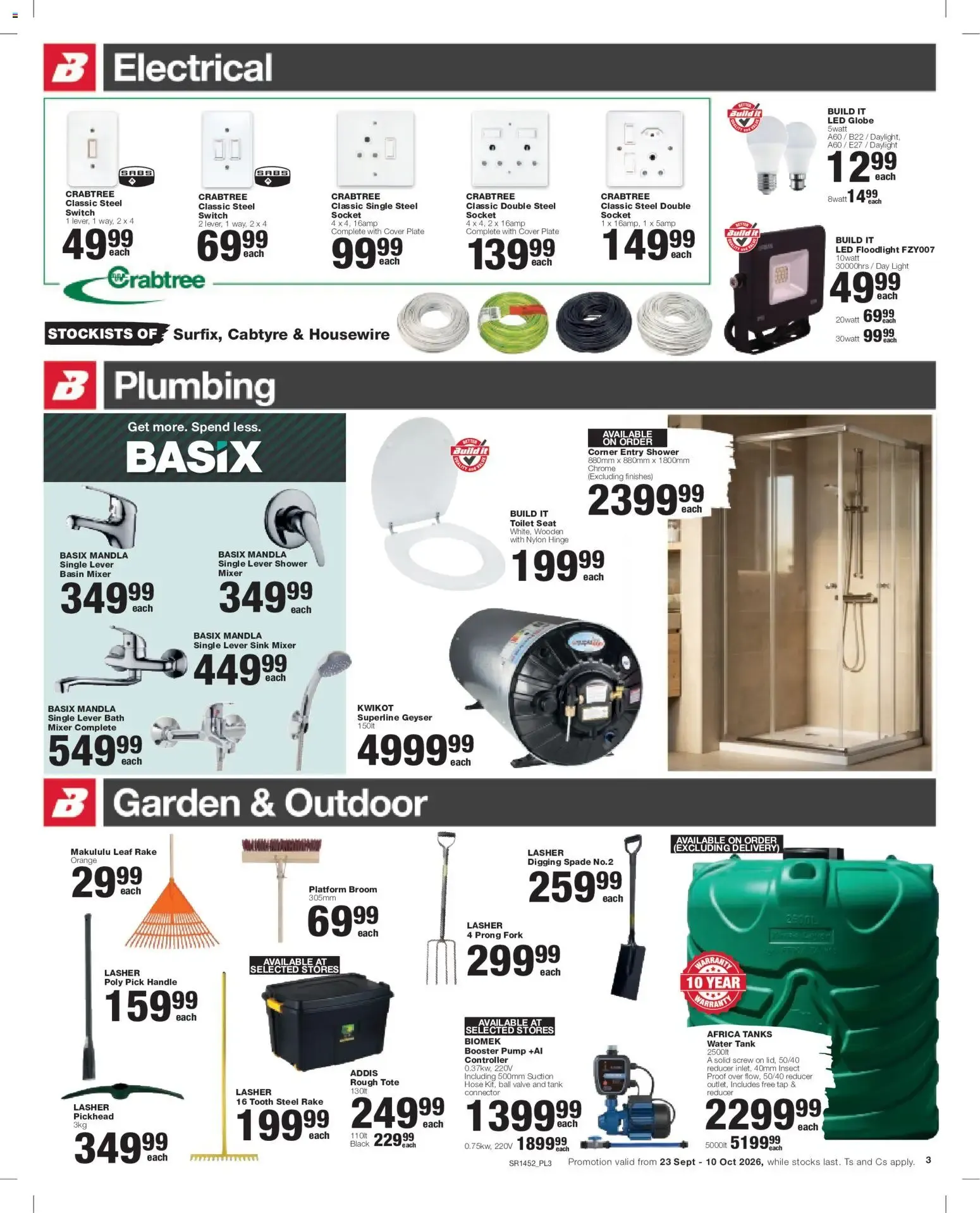 Build It BOSS Deals: Garden like a BOSS from 23 September to 10 October 2026 - Catalogue Page 3