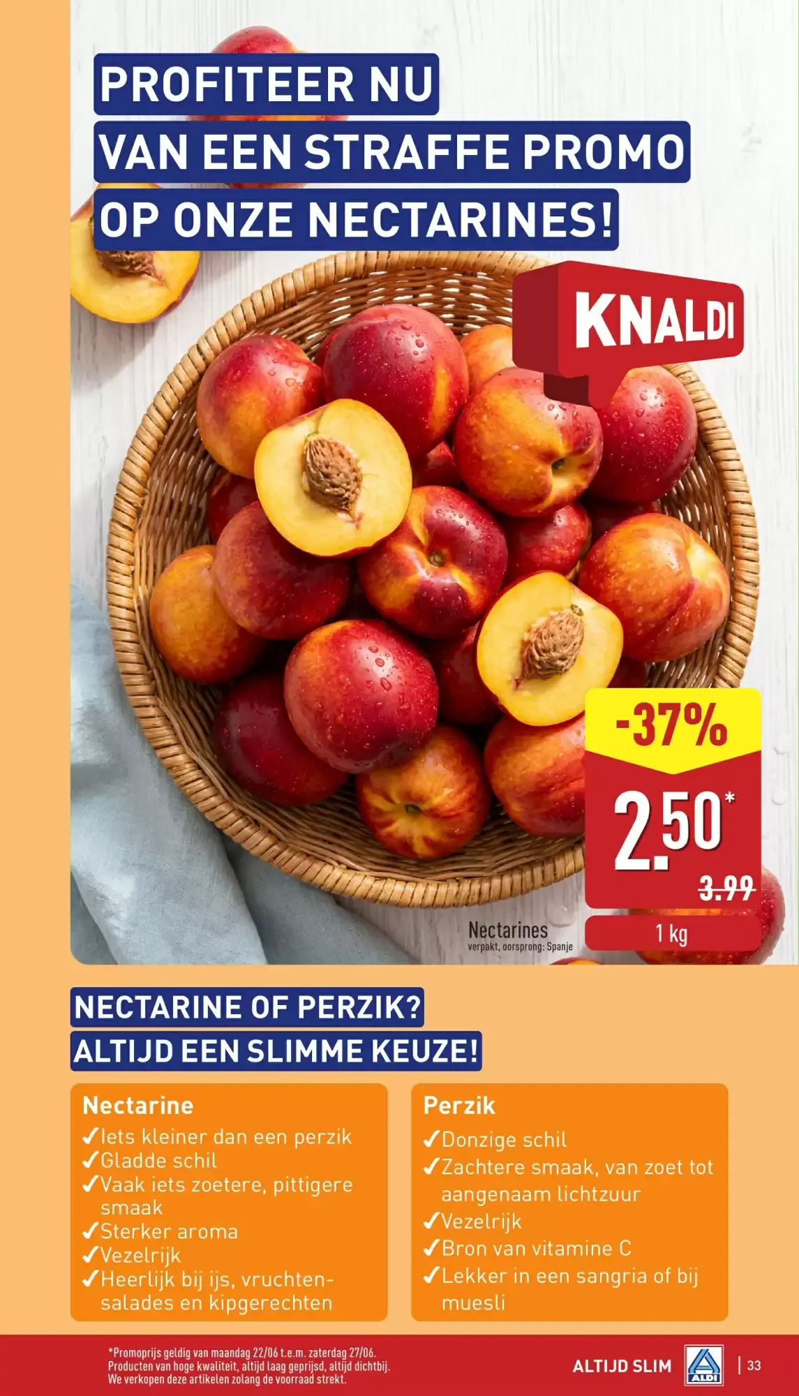 ALDI Folder van ma 22/06 t.e.m. zat 27/06 van 22 juni tot 27 juni 2026 - folder pagina 34