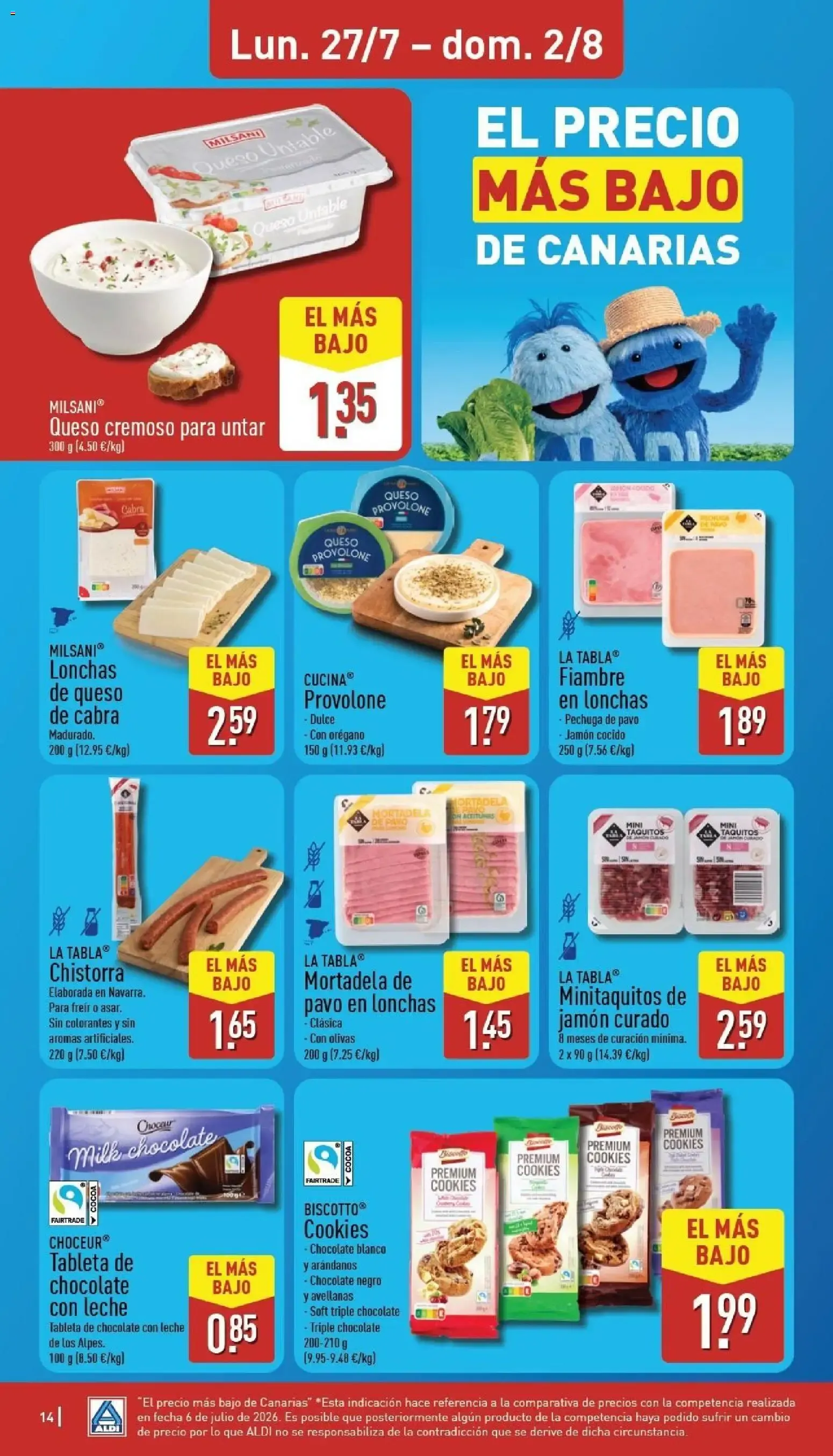 Catálogo de Aldi: Frescura a precios para tirarse a la piscina 27 de julio al 2 de agosto 2026 - Página 14
