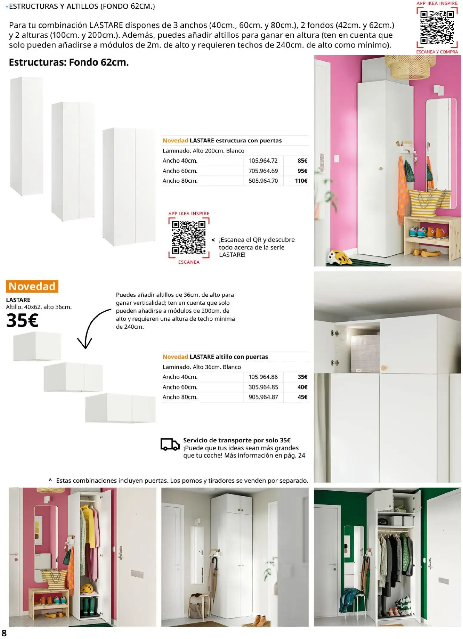 Catálogo de LASTARE Sistema modular de almacenaje 29 de junio al 31 de agosto 2026 - Página 8