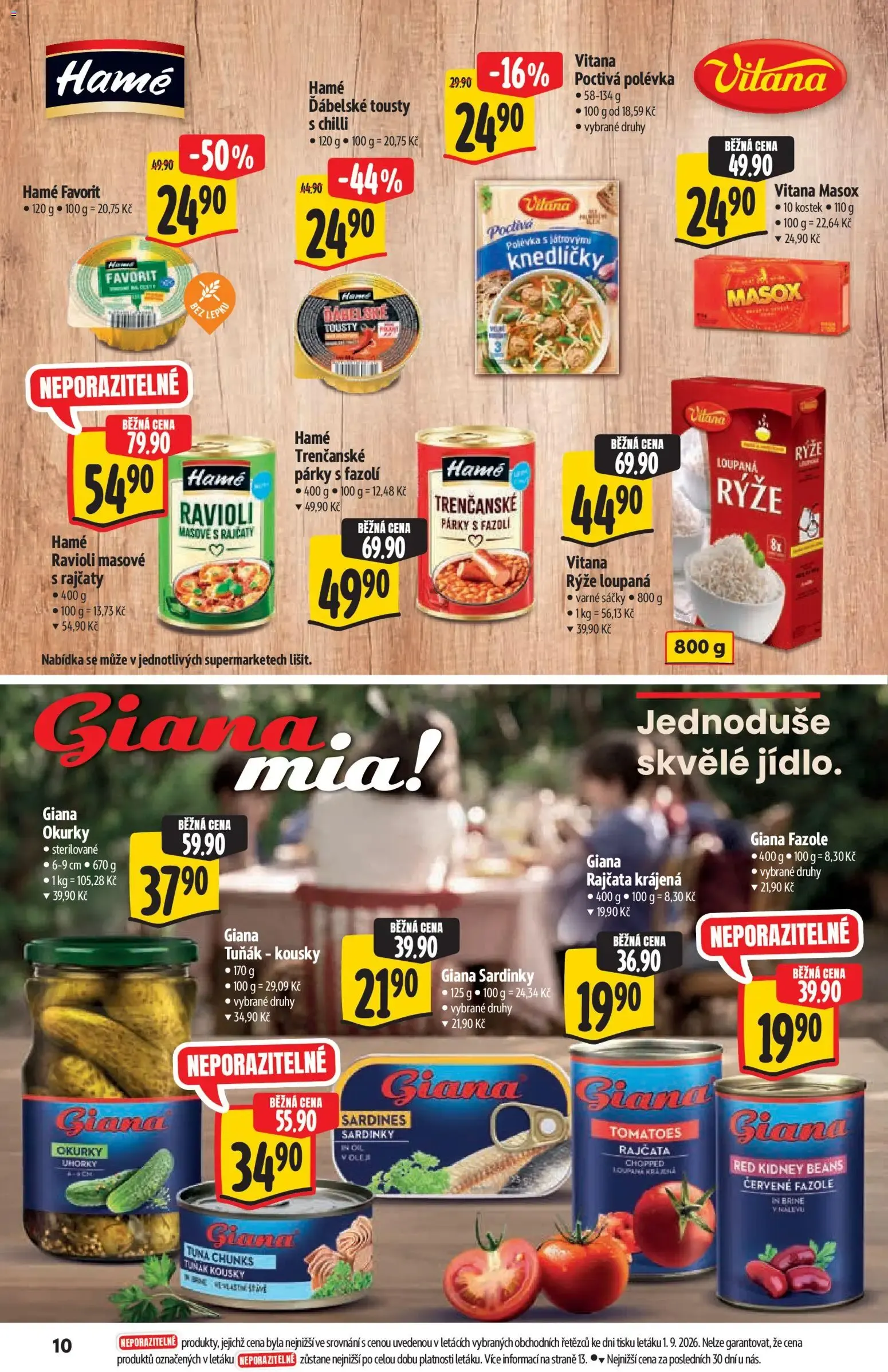 Albert katalog - Supermarket od 09.09.2026 - Akční leták - 9. září 22. září 2026 - Page 10
