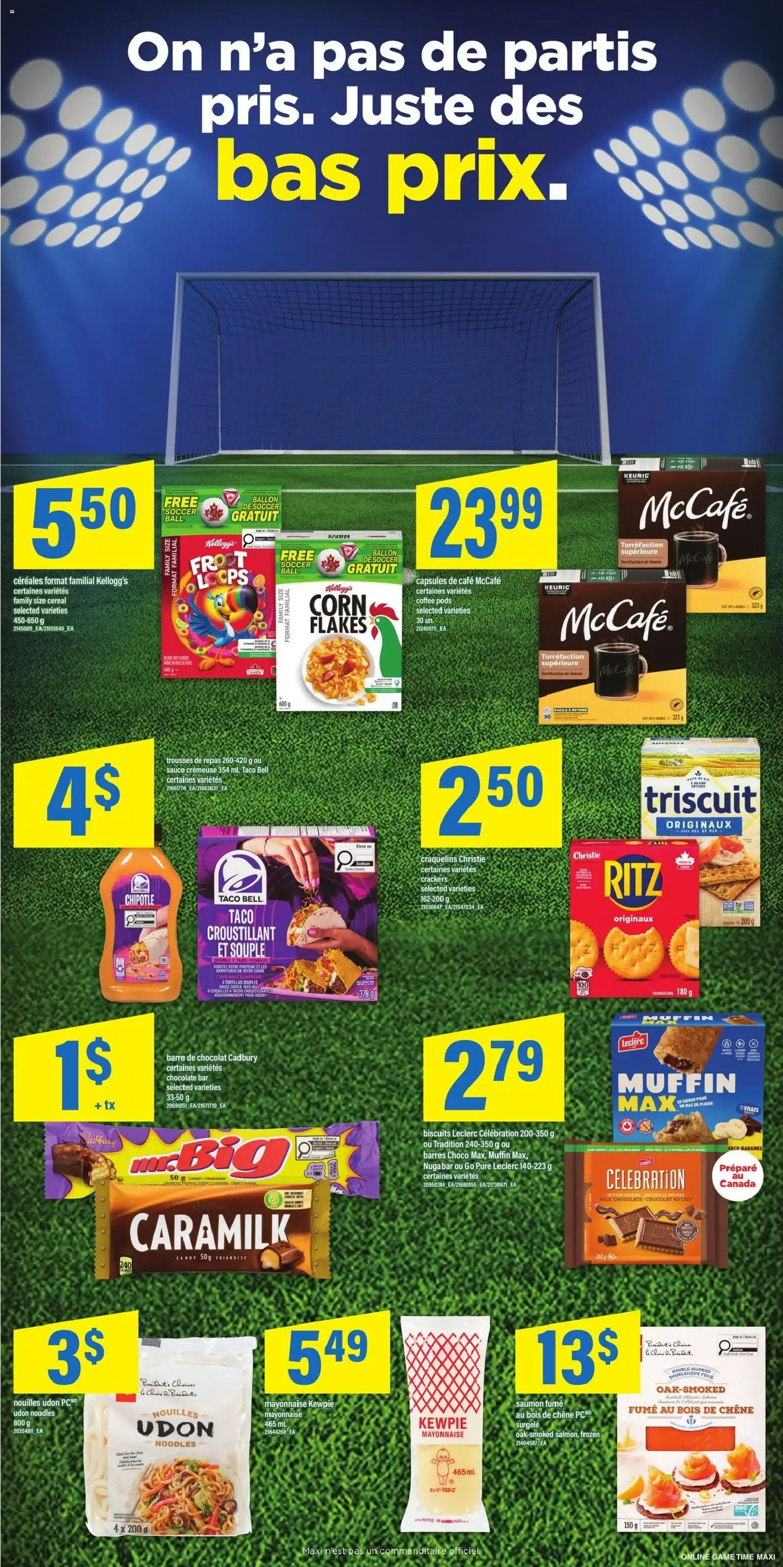 Maxi weekly flyer / circulaire from Jul 16, 2026 > weekly specials & deals from July 16 to July 22 2026 - flyer page 14