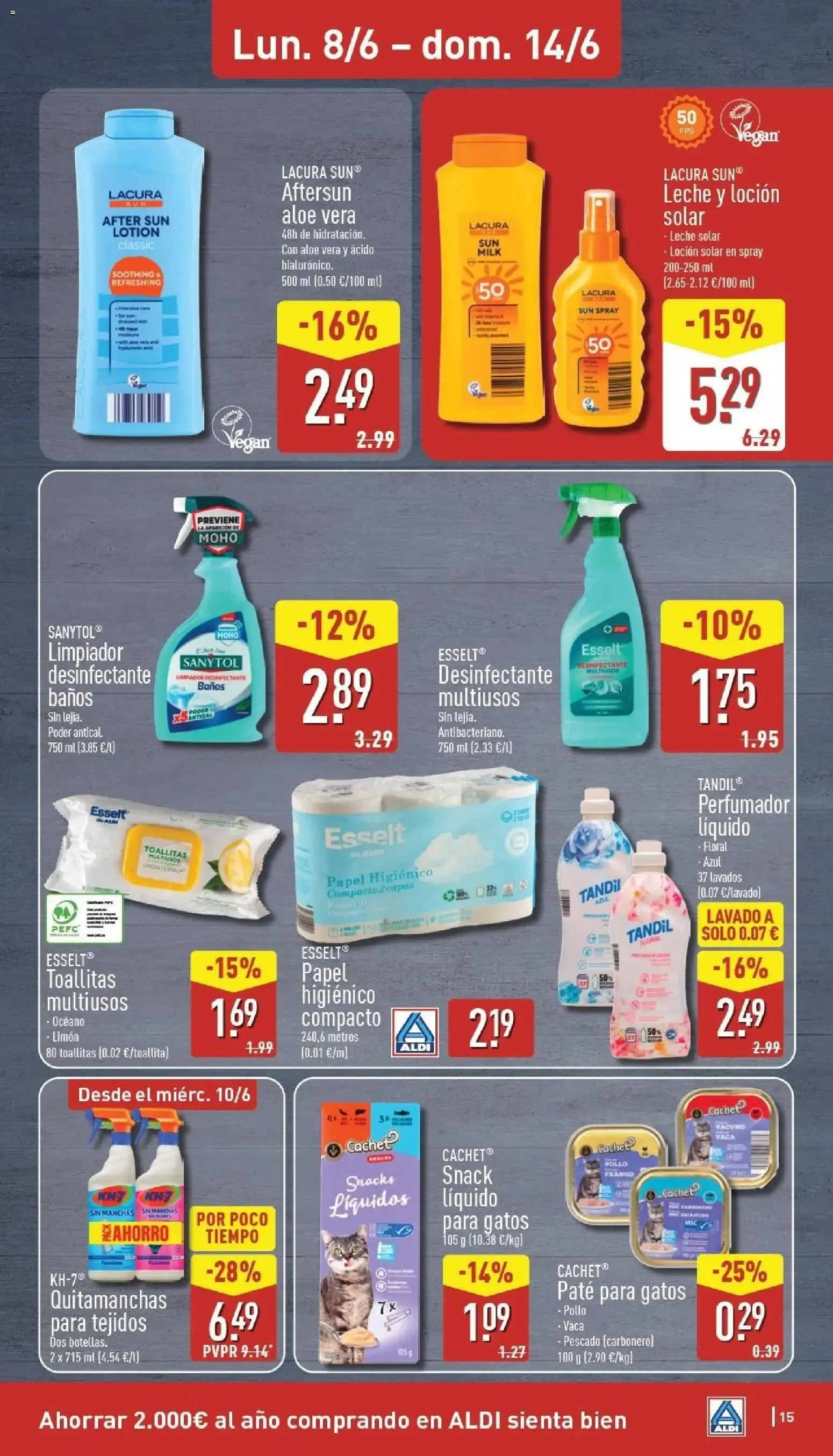 Catálogo de Aldi folleto de ofertas El Veranazo 8 de junio al 14 de junio 2026 - Página 15