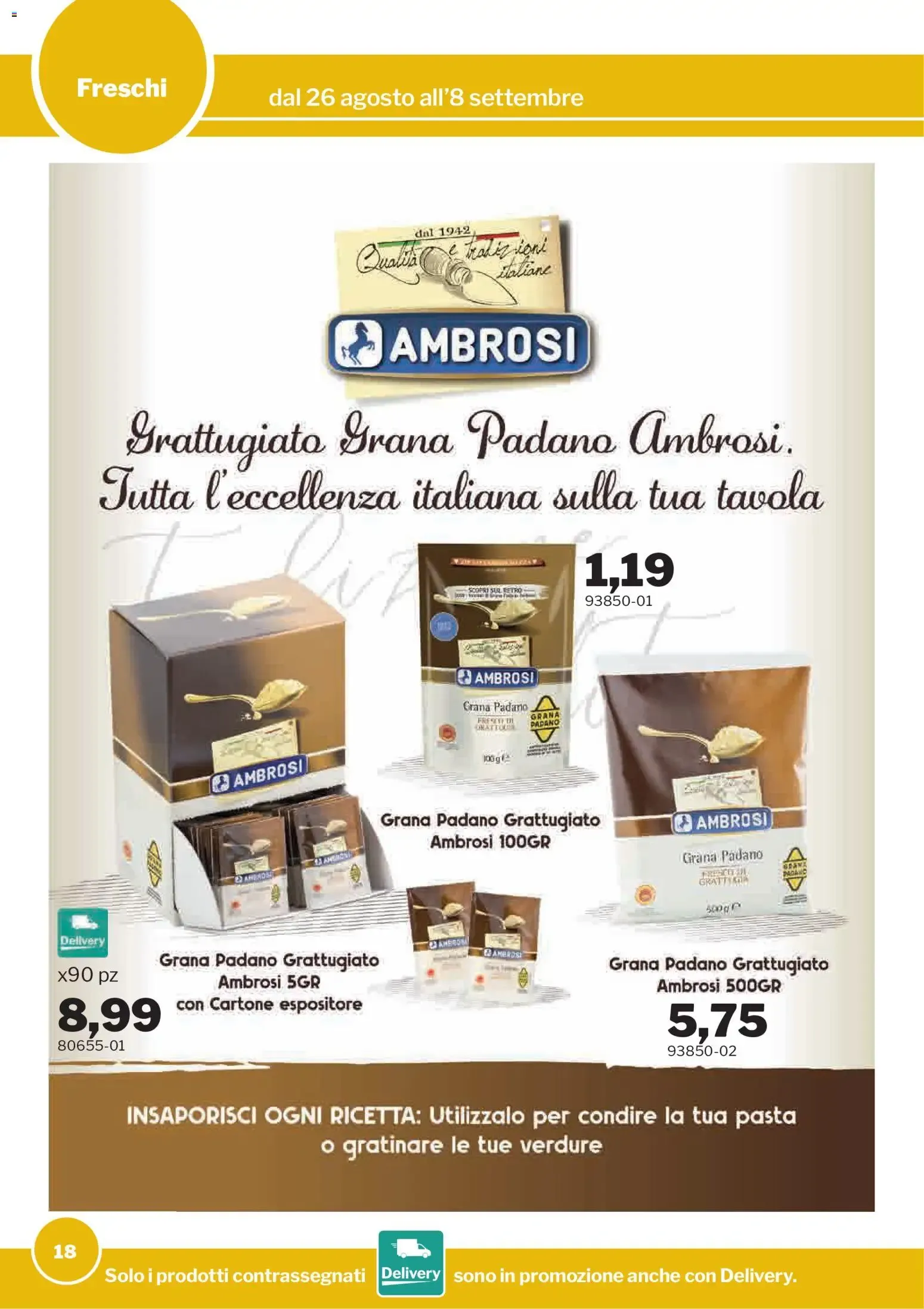 Promozioni GrosMarket da 26 agosto a 8 settembre di 2026 - Pagina del volantino 18