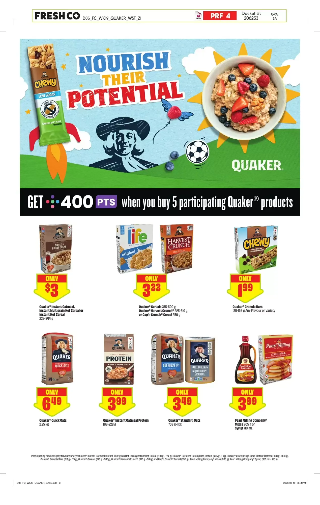 Fresh Co Long Weekend Deals from September 3 to September 9 2026 - flyer page 8