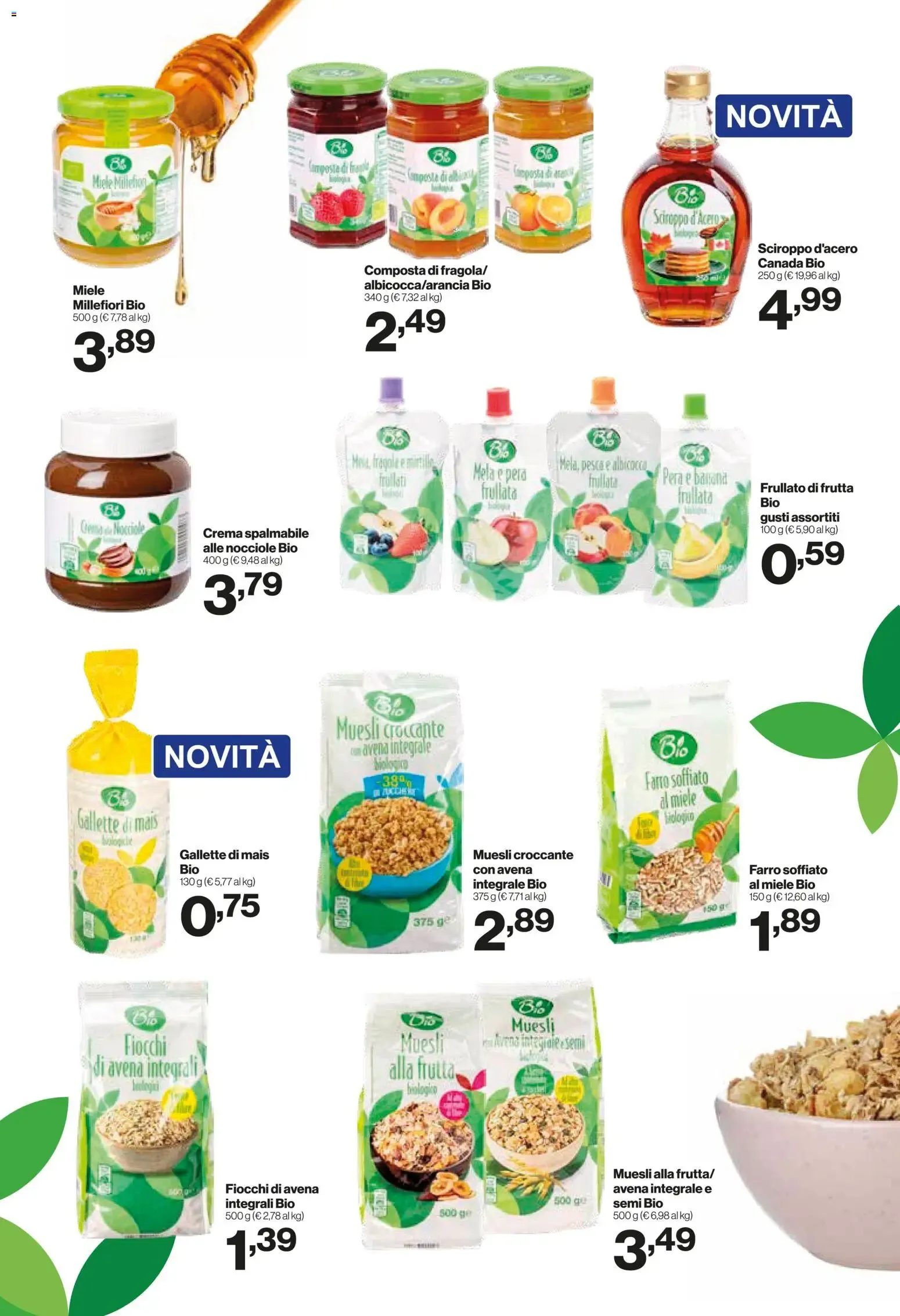 SAPORI&SORRISI: Scelta Bio, SAPORI VERI! da 21 ottobre a 1 novembre di 2026 - Pagina del volantino 3