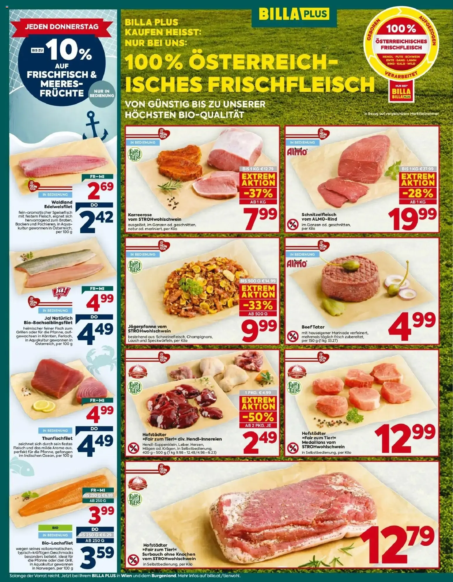 Billa Plus Flugblatt - Wien-Wien von 15.10.2026 - Aktuelle Angebote von 15. Oktober bis 21. Oktober 2026 - Flugblätt seite  10