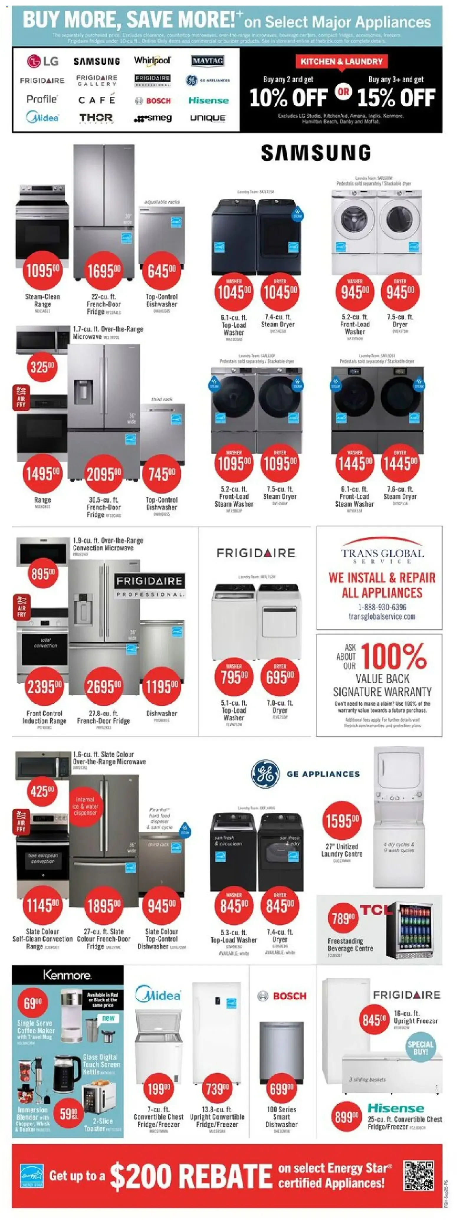 The Brick Semi-Annual Sale from September 25 to September 28 2026 - flyer page 15