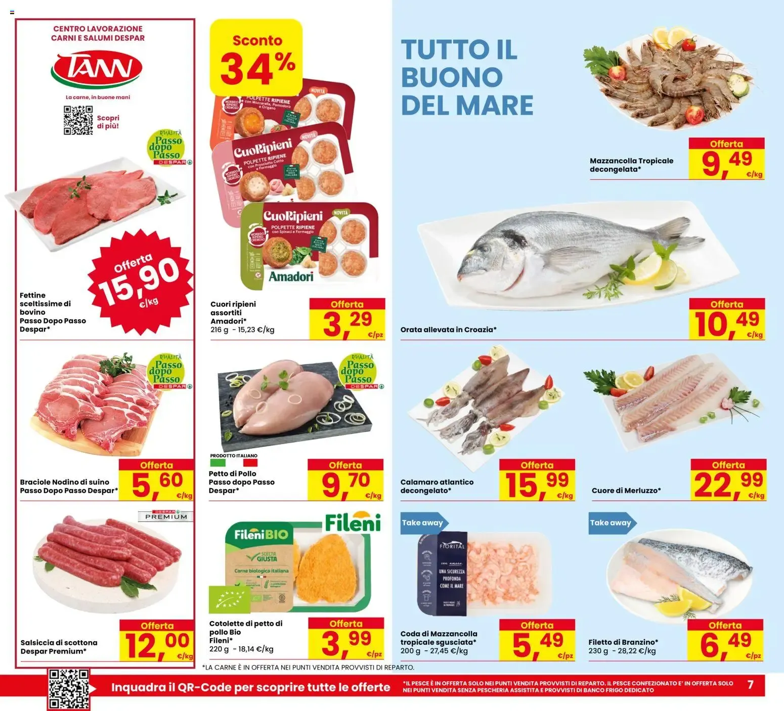 Nuovo Eurospar volantino dal 17/09/2026 > offerte anteprima 🛍️ da 17 settembre a 30 settembre di 2026 - Pagina del volantino 7