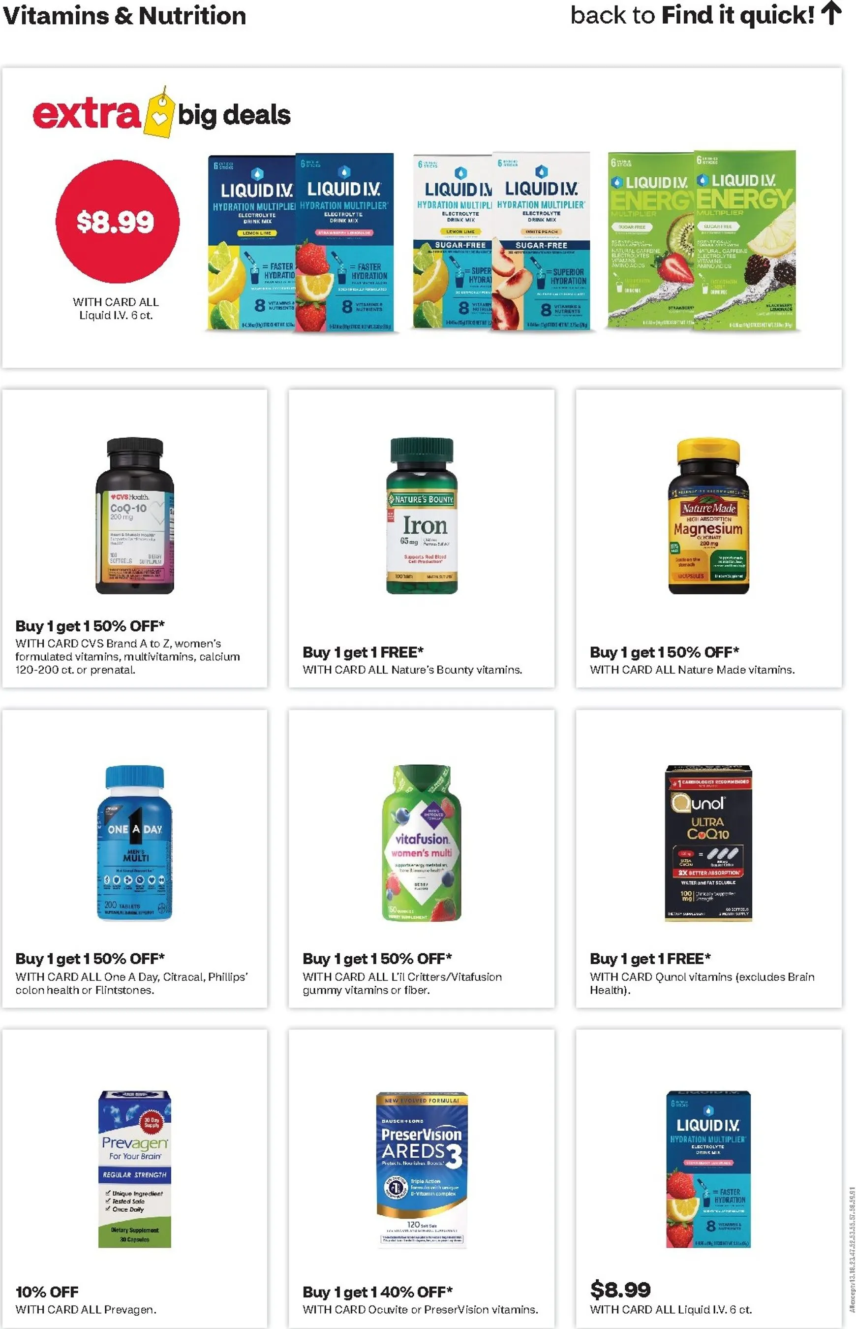 Weekly ad Current CVS Pharmacy leaflet valid from Sunday 07/26/2026 to Saturday 08/01/2026 from July 26 to August 1 2026 - Page 7