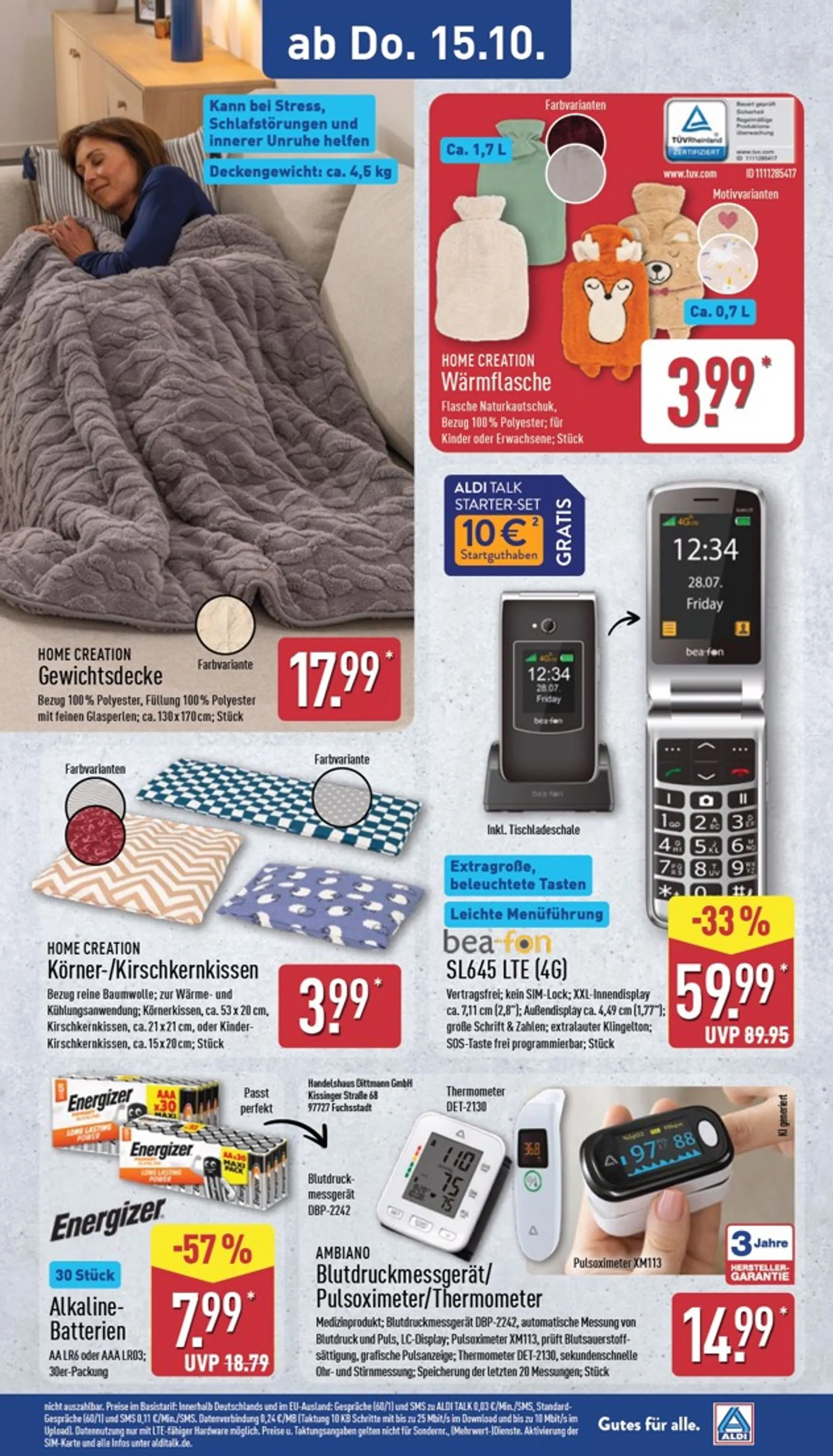 ALDI NORD - Ausblick Prospekt nächste Woche – von Montag 12.10.2026 bis Samstag 17.10.2026 von 12. Oktober bis 17. Oktober 2026 - Prospekt seite 12