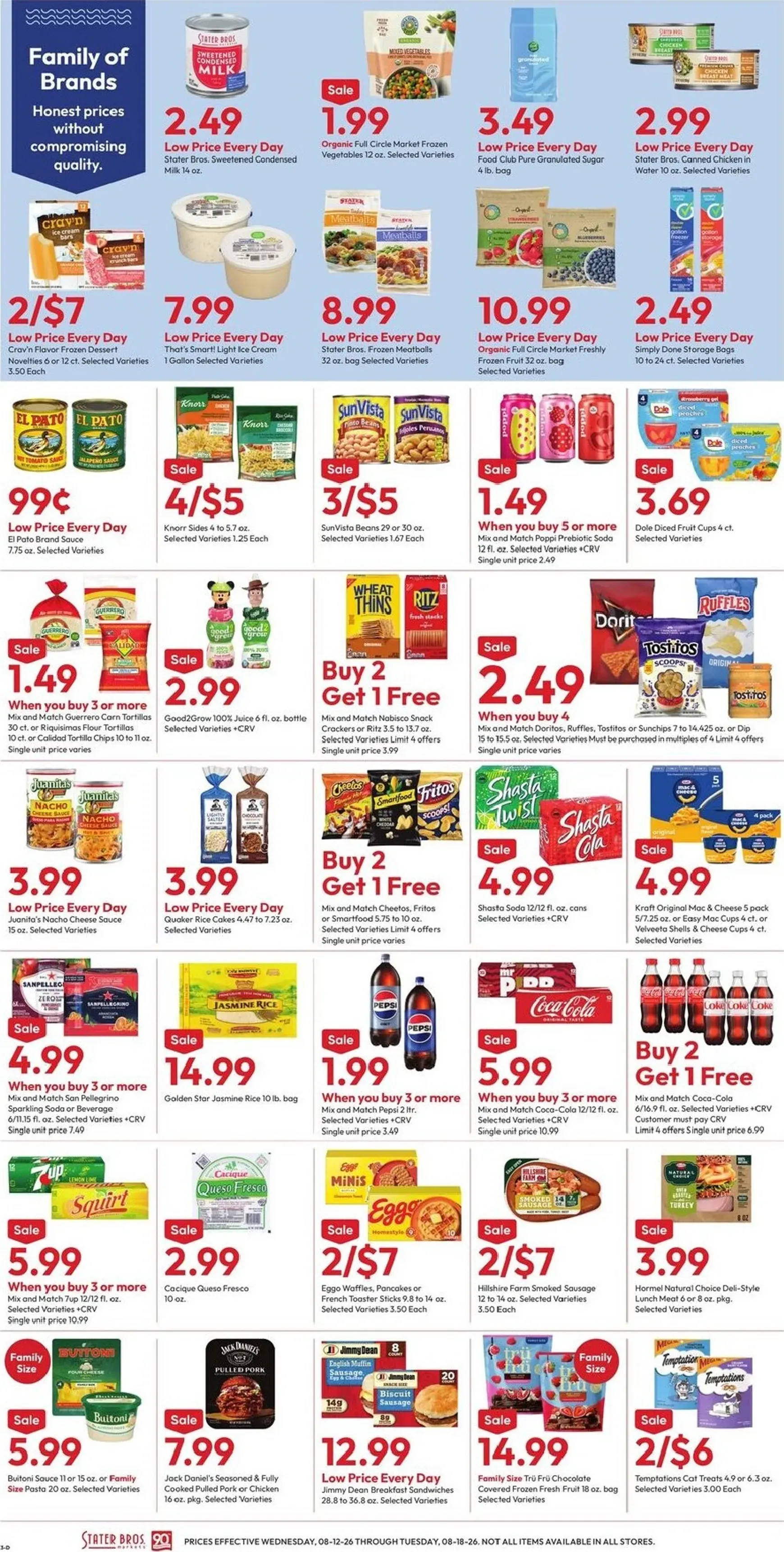 Weekly ad Stater Bros. Markets - 90 Years at the Heart of SoCal from August 12 to August 18 2026 - Page 3