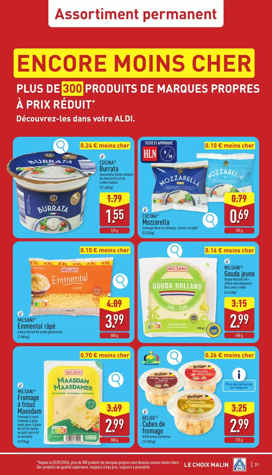 ALDI Dépliant 20/07 - 25/07 van 20 juli tot 25 juli 2026 - folder pagina 31