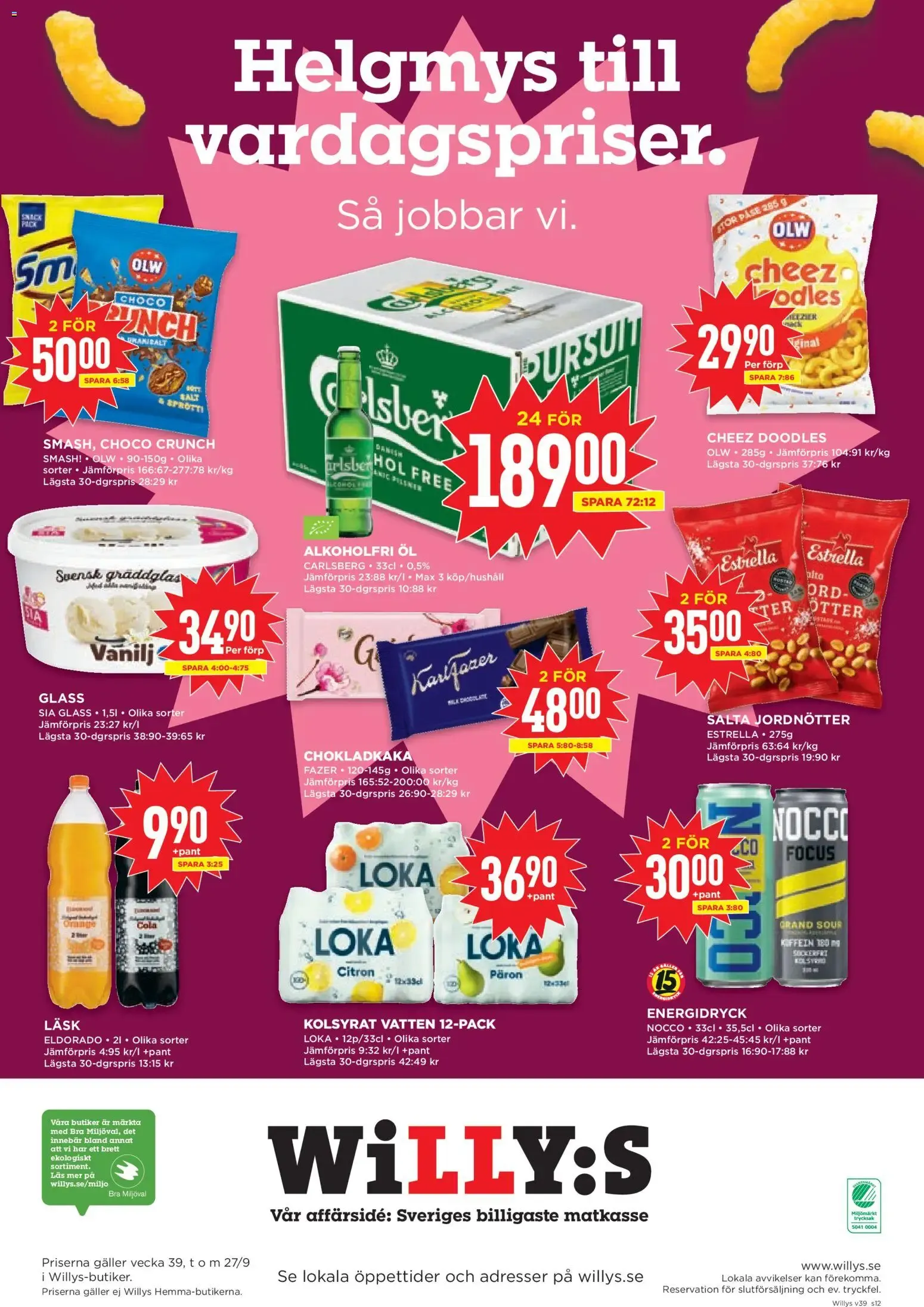 Willys erbjudanden från 21/09/2026 - 27/09/2026 > Reklamblad nuvarande rabatter från 21 september till 27 september 2026 - Reklamblad sidor 12
