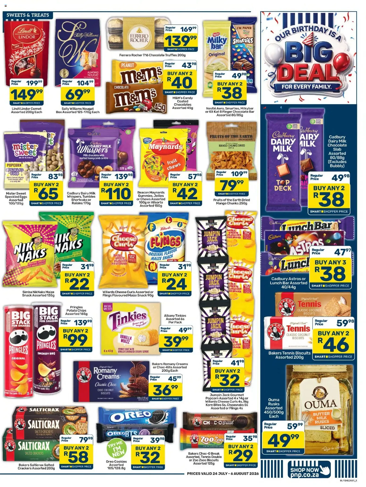 Pick n Pay - Birthday Big Deal from 24 July to 6 August 2026 - Catalogue Page 5